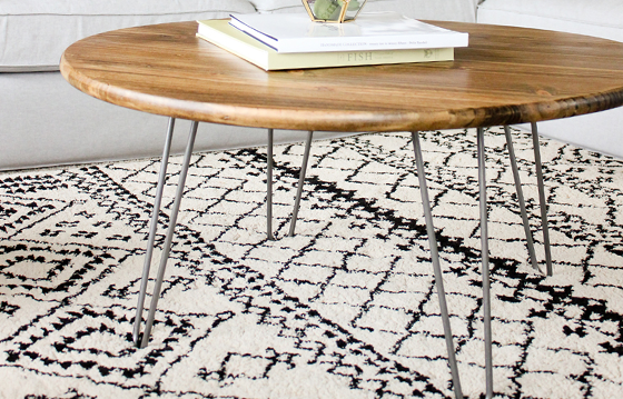 House One makes this hairpin table a weekend project
