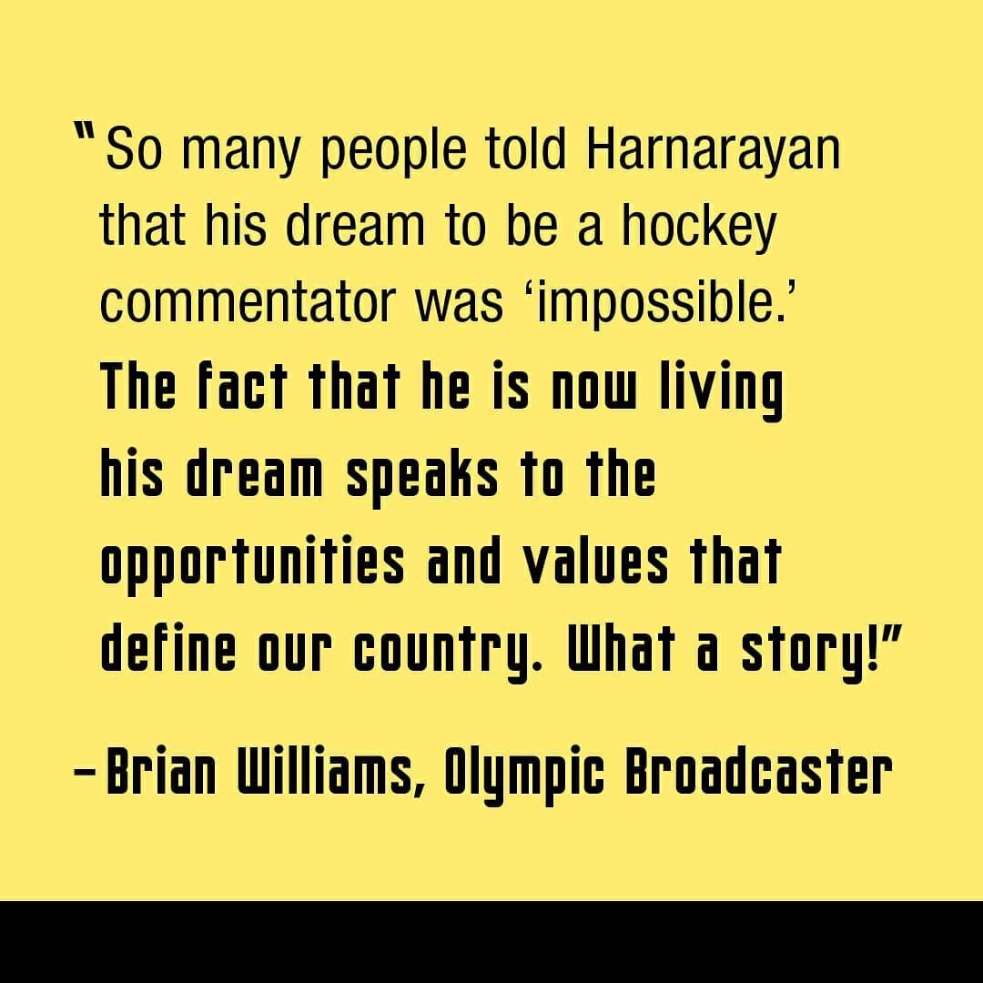 Thank you to legendary #Canadian #Olympics broadcaster, Brian Williams, for his wonderful words abt my journey and #OneGameAtATimeBook

I was the recipient of the Brian Williams Media Award in 2018 from the Ontario Sports Hall of Fame (@ontariosports