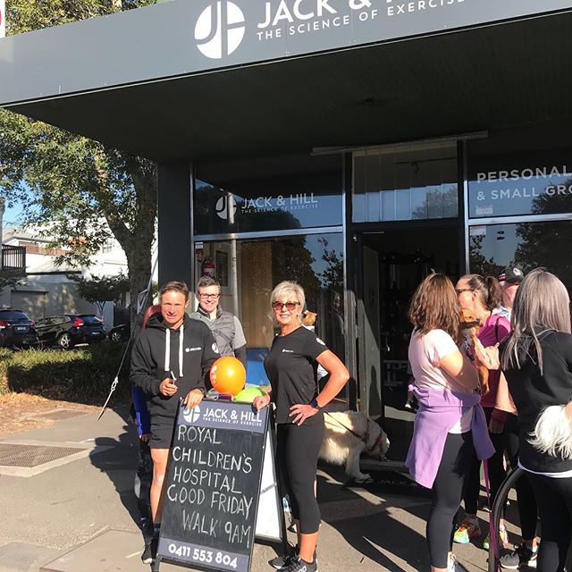 Great to see so many of you make some time for fitness on Good Friday and raise funds for the Royal Children&rsquo;s Hospital. 
Enjoy your Easter with family and friends and I look forward to you joining the Jack &amp; Hill team for the Mothers Day C