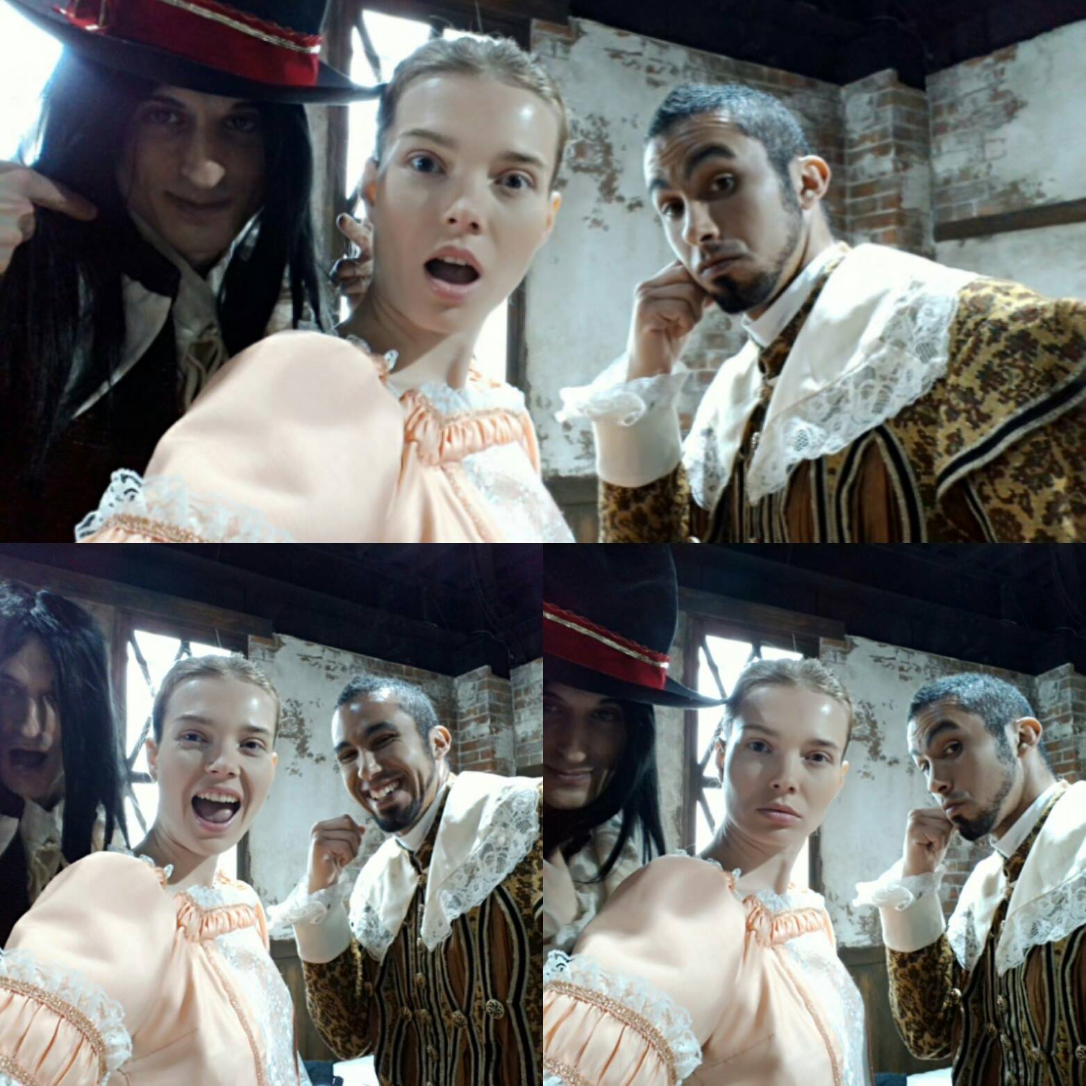 elfie Time with Gabriel (Actor) and Viktoria (International Model and Actor) 
