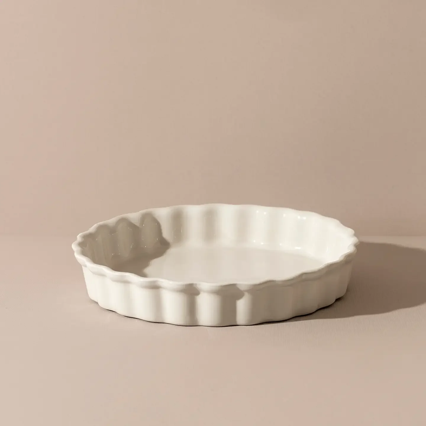 stoneware pie dish