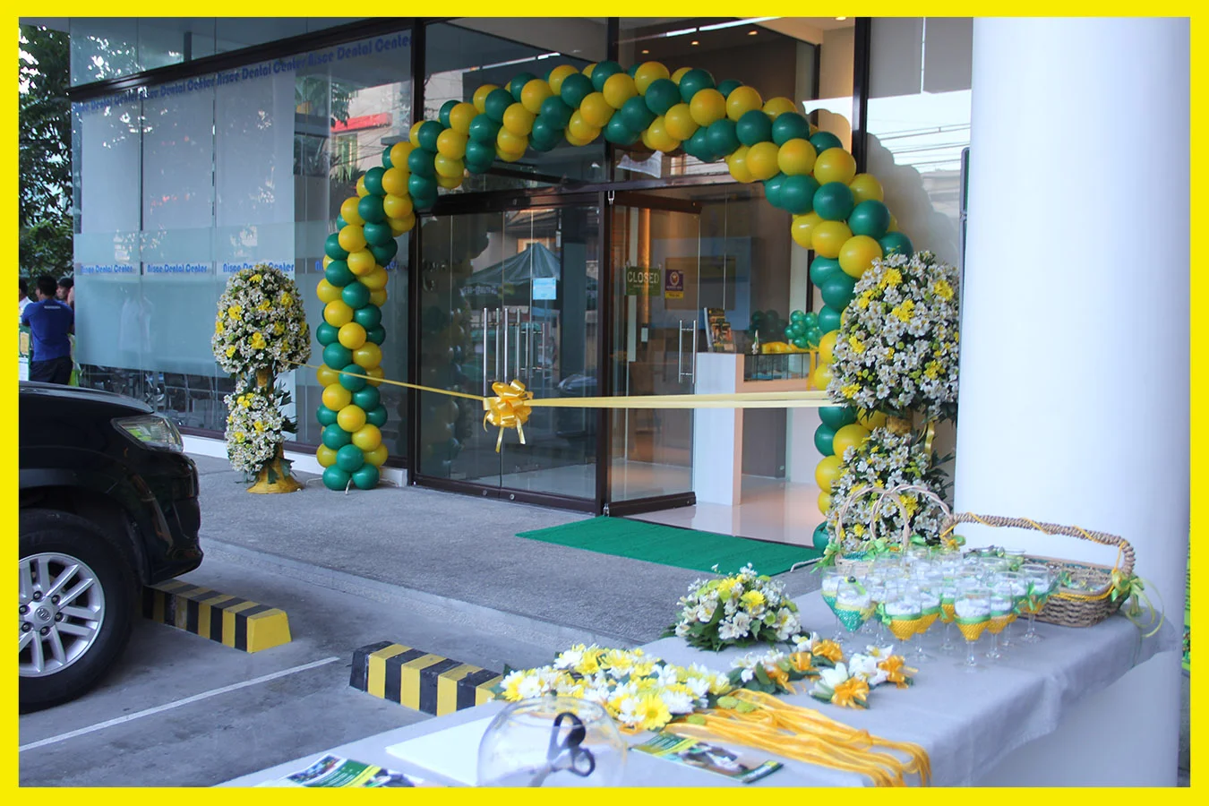The entrance to the newest branch located along the national highway, at the ground floor of the ONP Building, City of San Fernando, La Union.