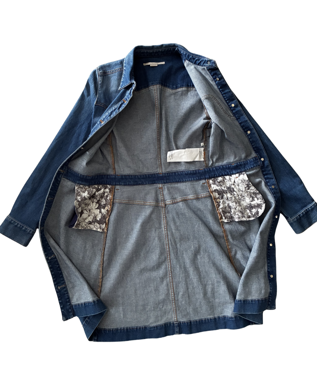 Stella McCartney Denim Shirt Dress — Made in Italy