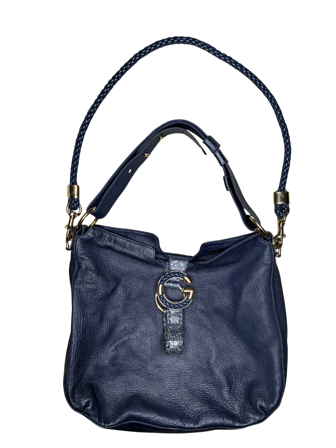 Gucci Leather Hobo Shoulder Bag