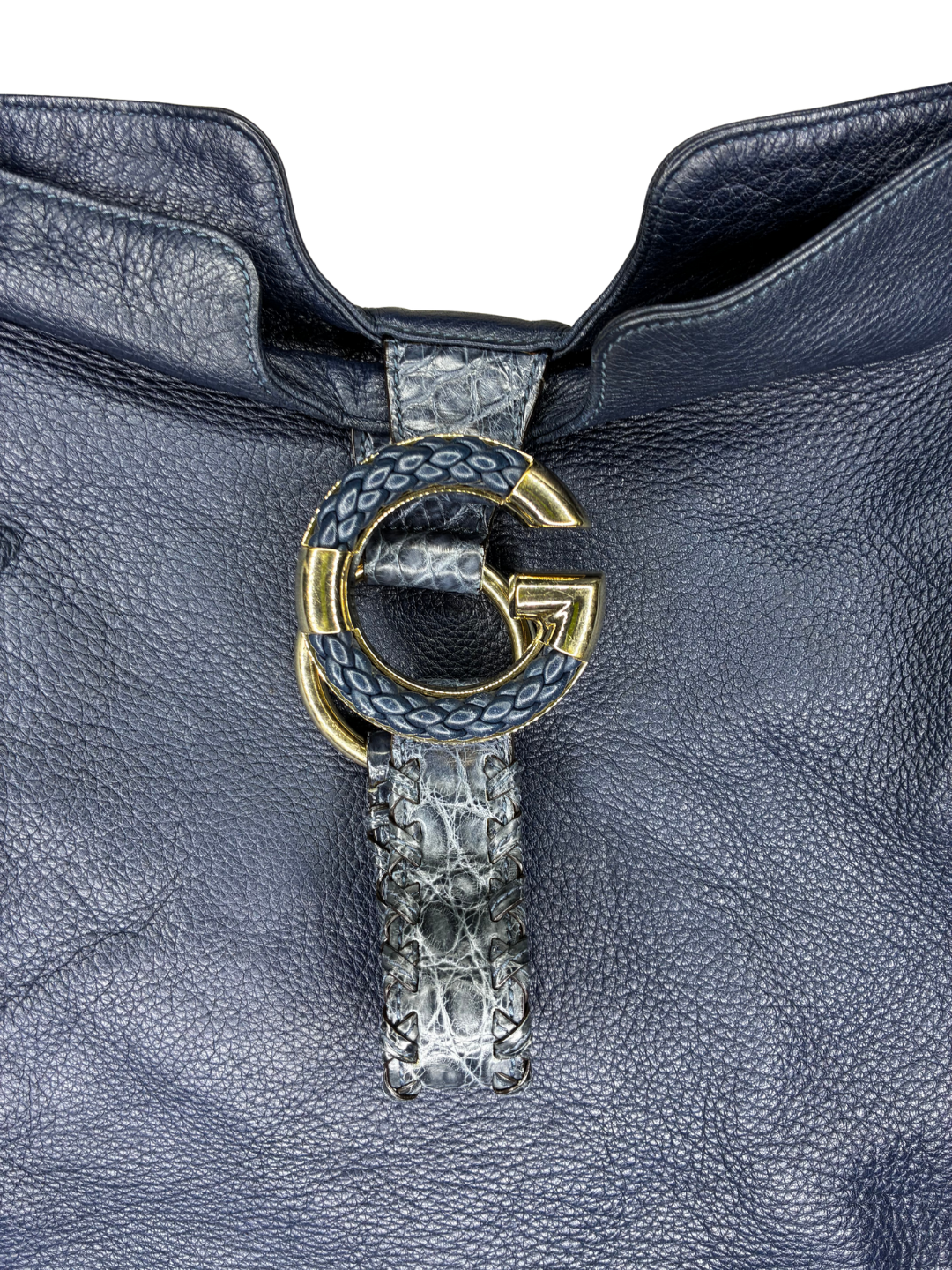 Gucci Leather Hobo Shoulder Bag
