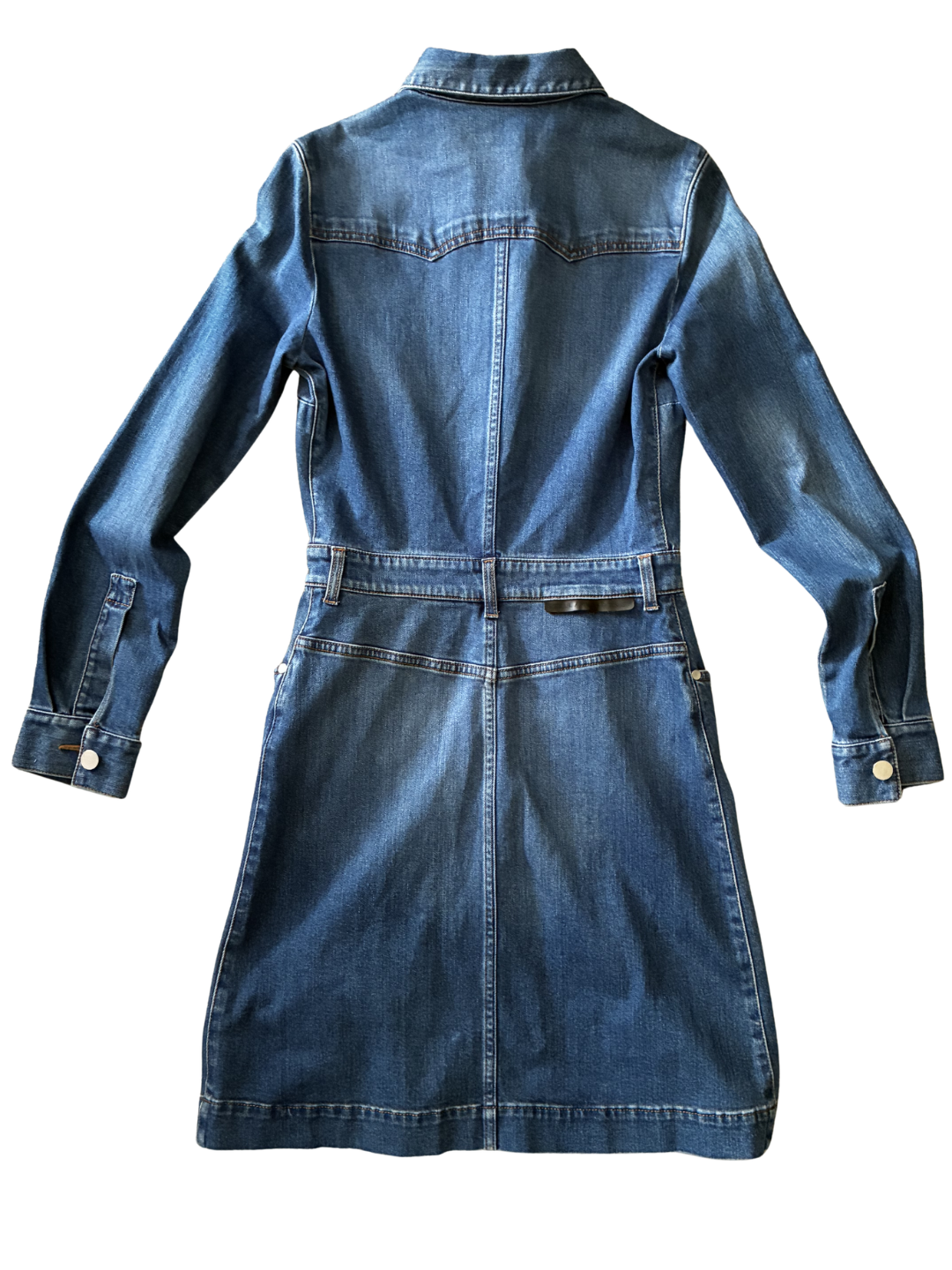 Stella McCartney Denim Shirt Dress — Made in Italy