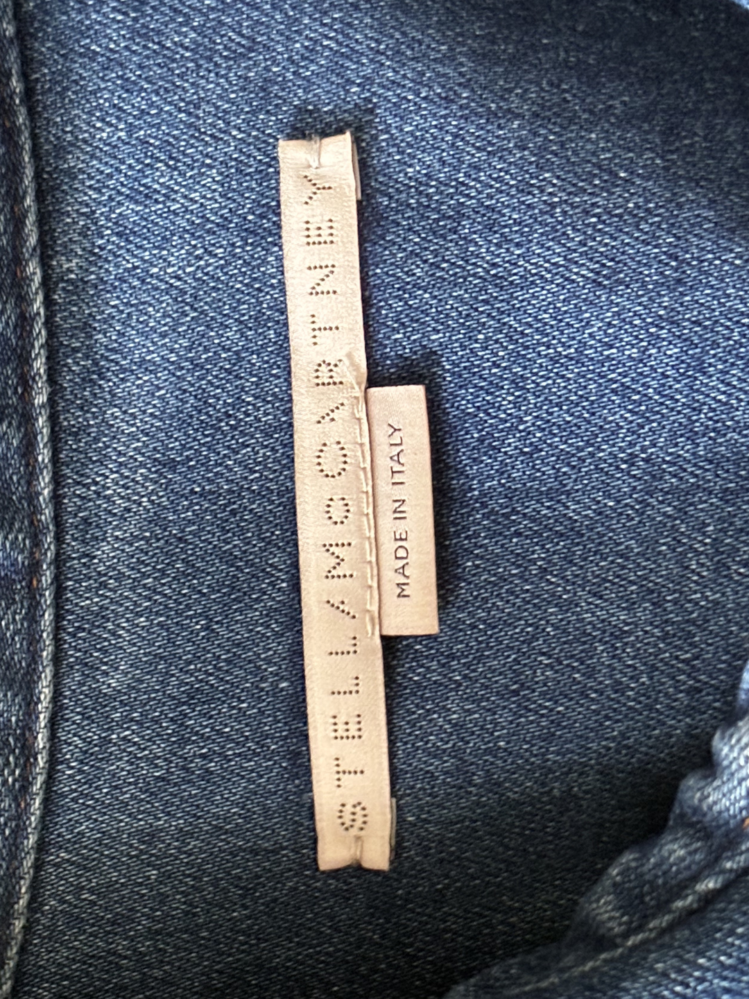 Stella McCartney Denim Shirt Dress — Made in Italy