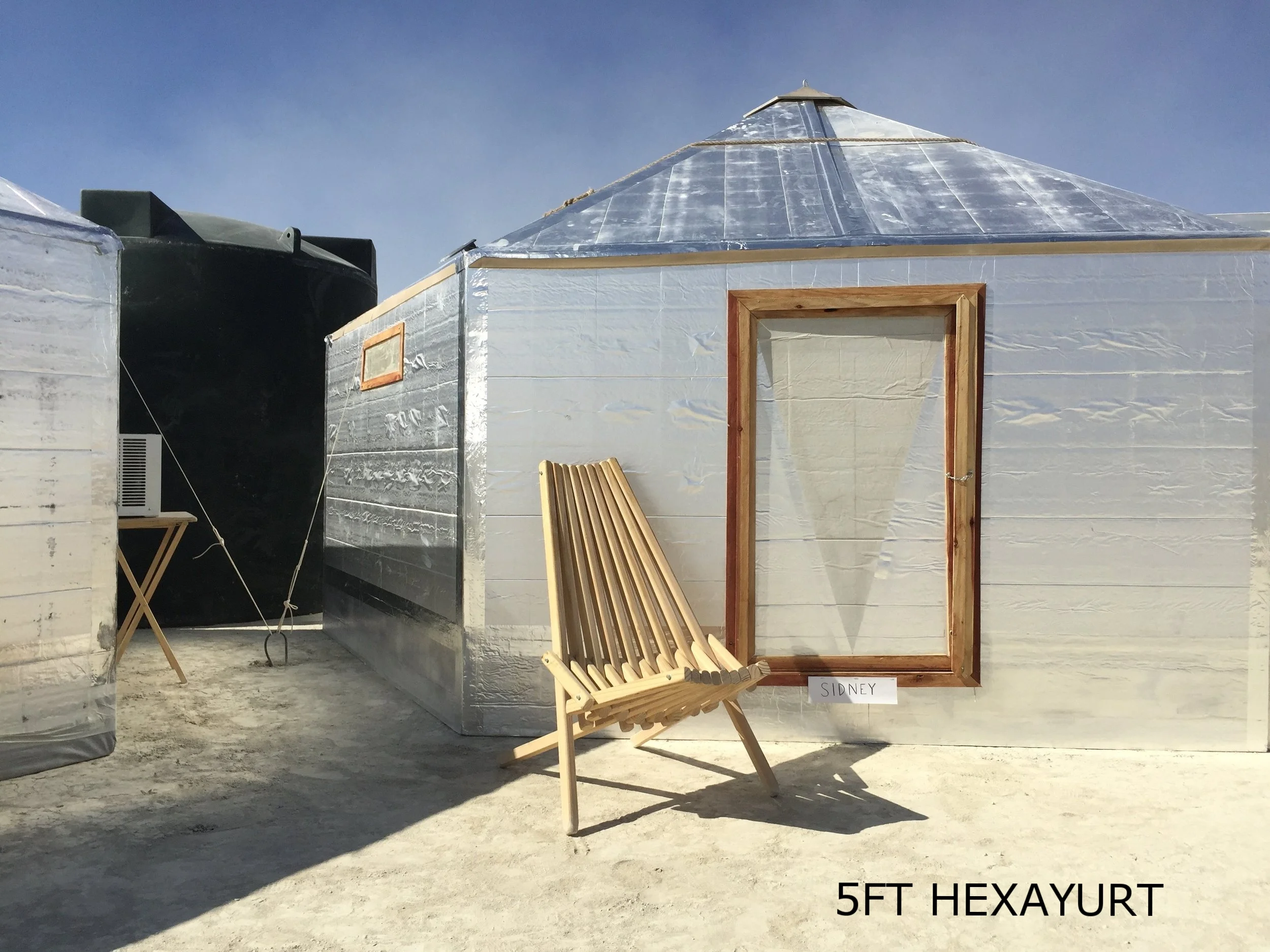The 5FT Hexayurt