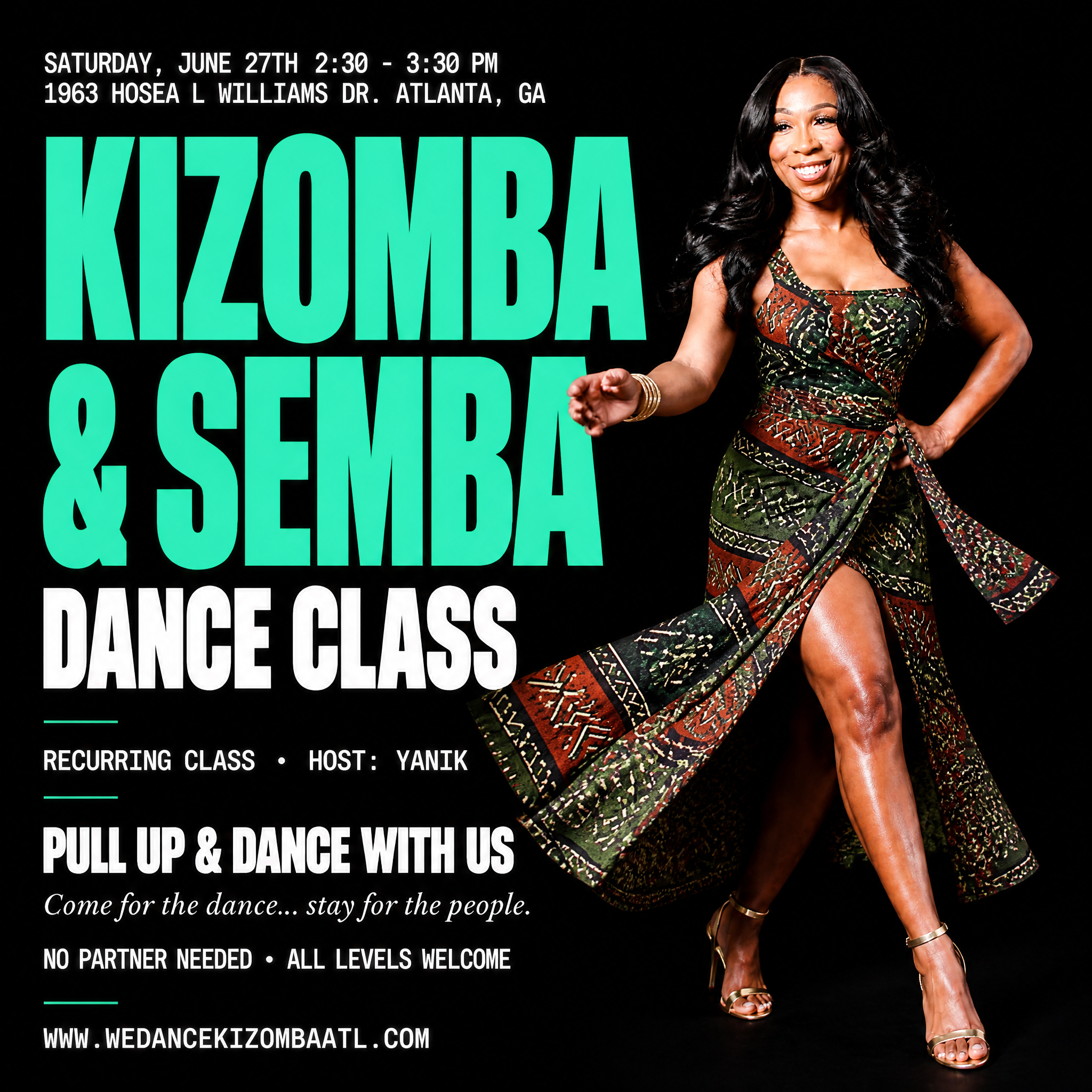 Group Kizomba Class in Atlanta