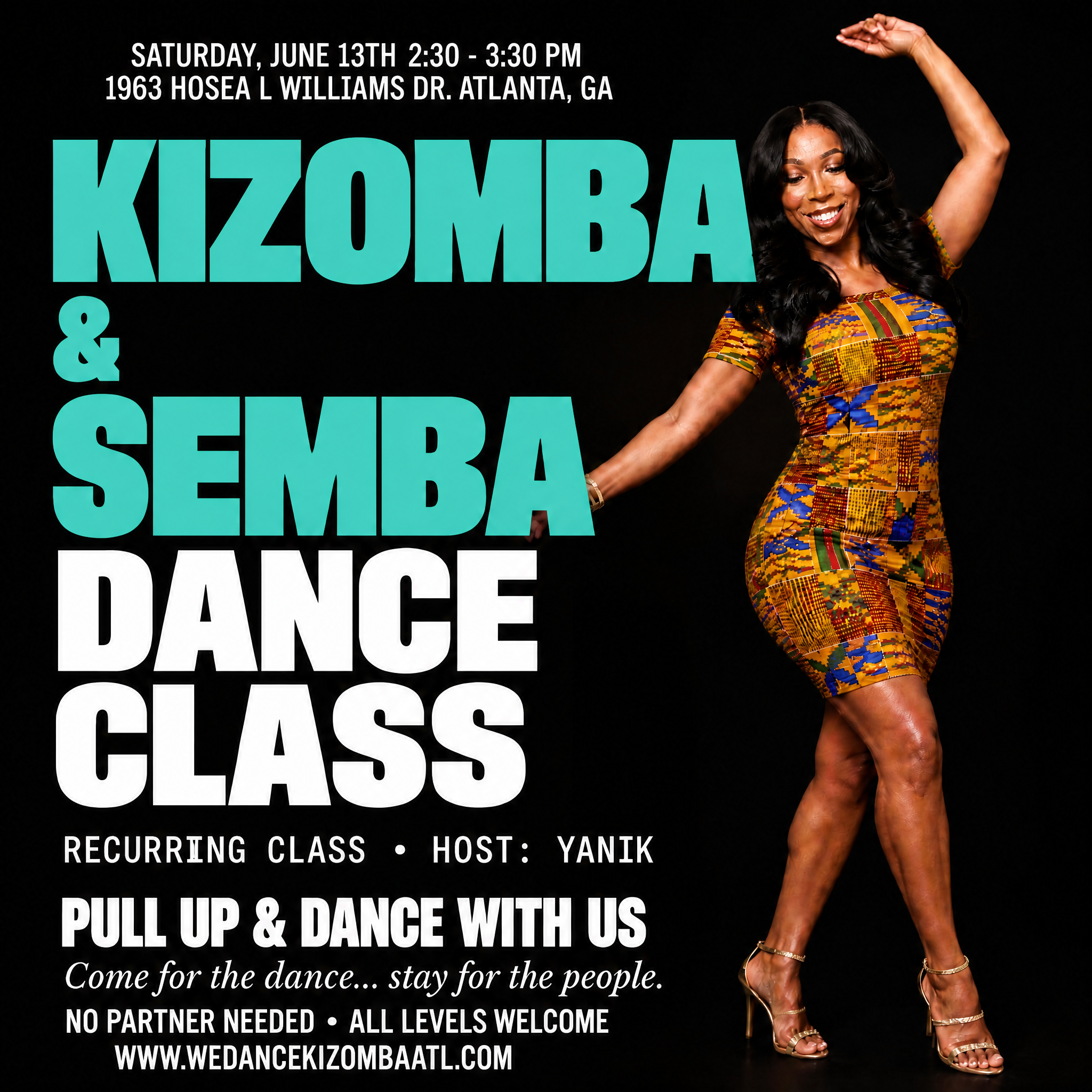 June 13th Kizomba Group Kizomba Class