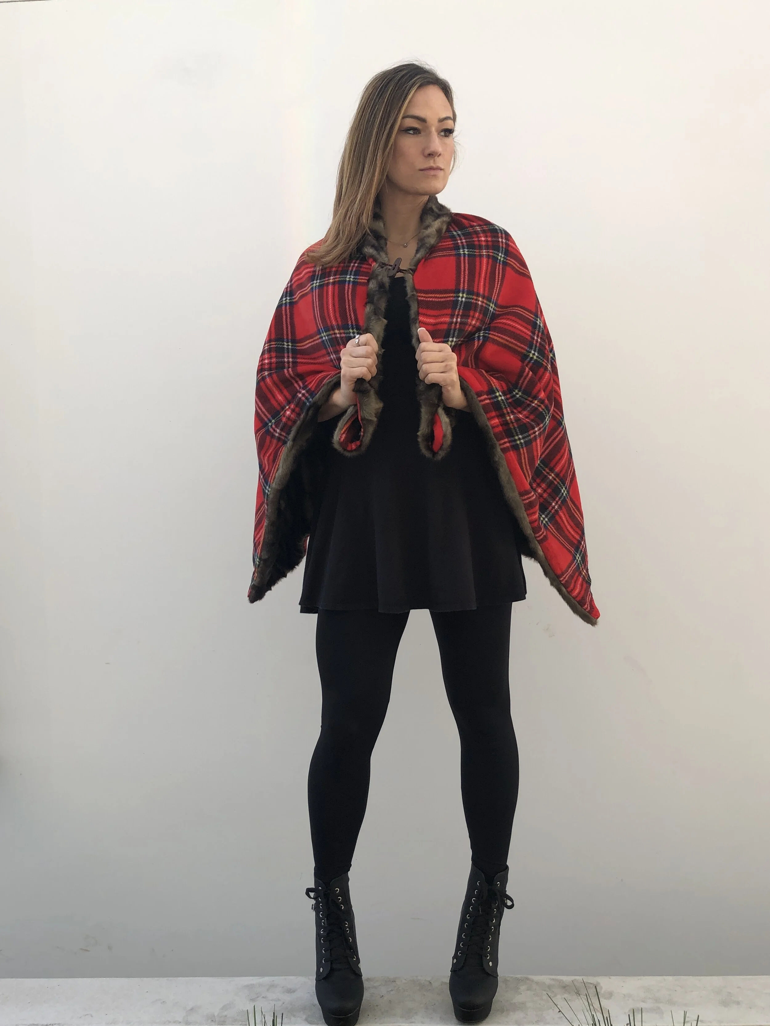 Stewart Plaid Beaver