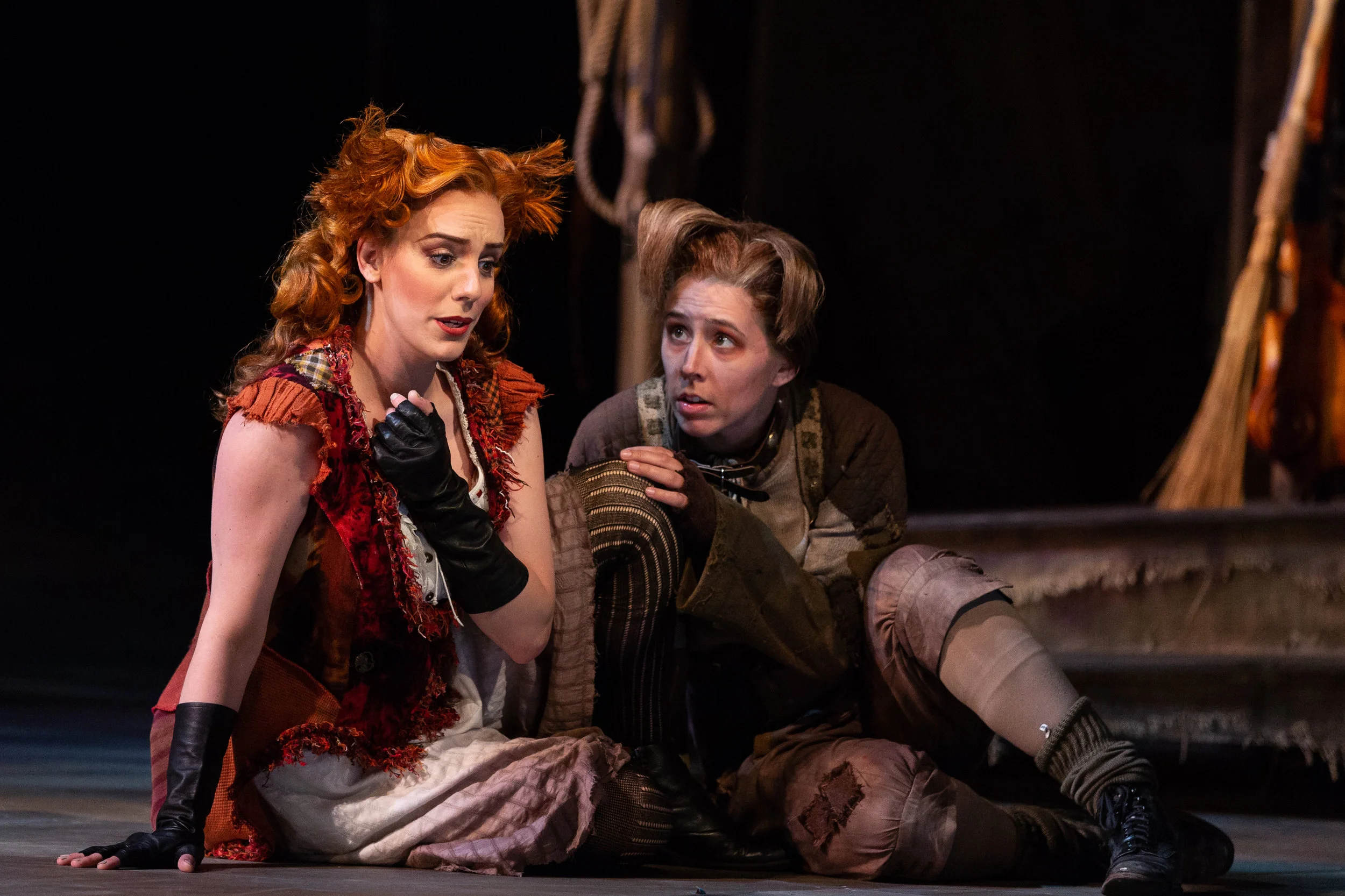Dog in The Cunning Little Vixen at The Glimmerglass Festival 2018 Photo: Karli Cadel