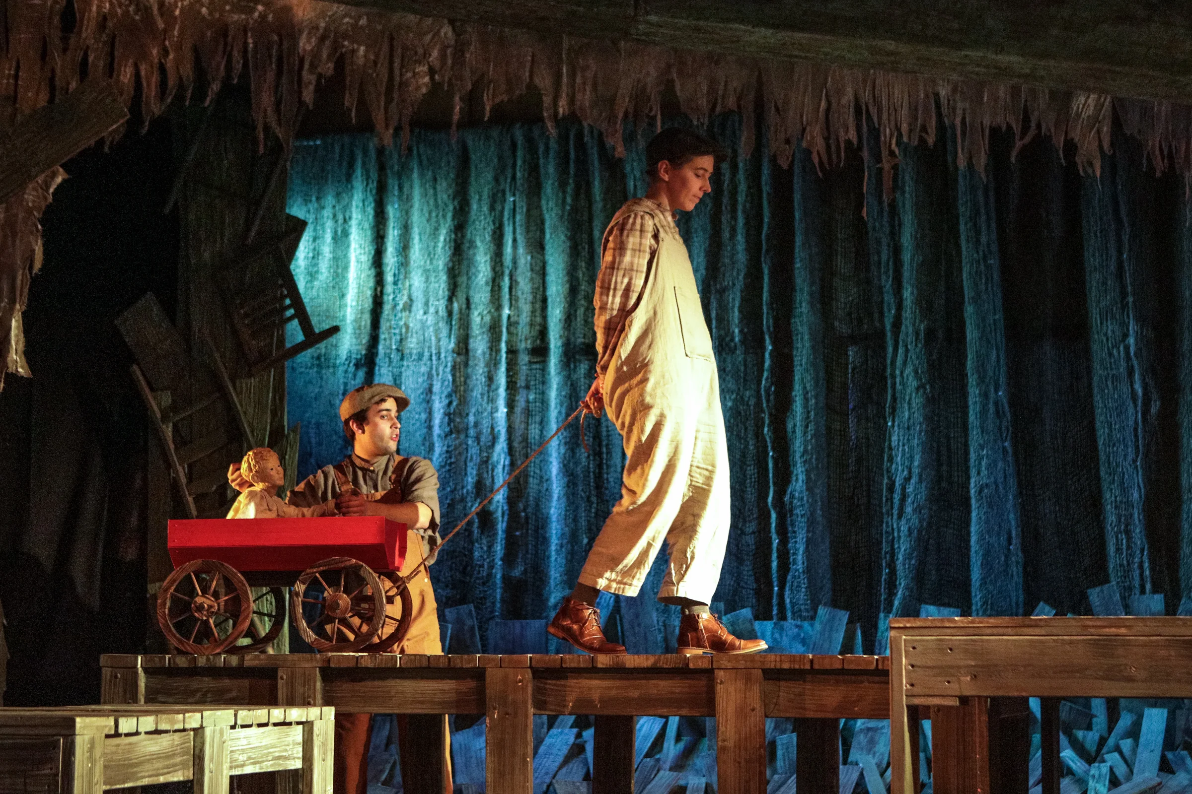 Brother in The Scarlet Ibis , Boston Opera Collaborative 2019 Photo: Dan Busler Photography