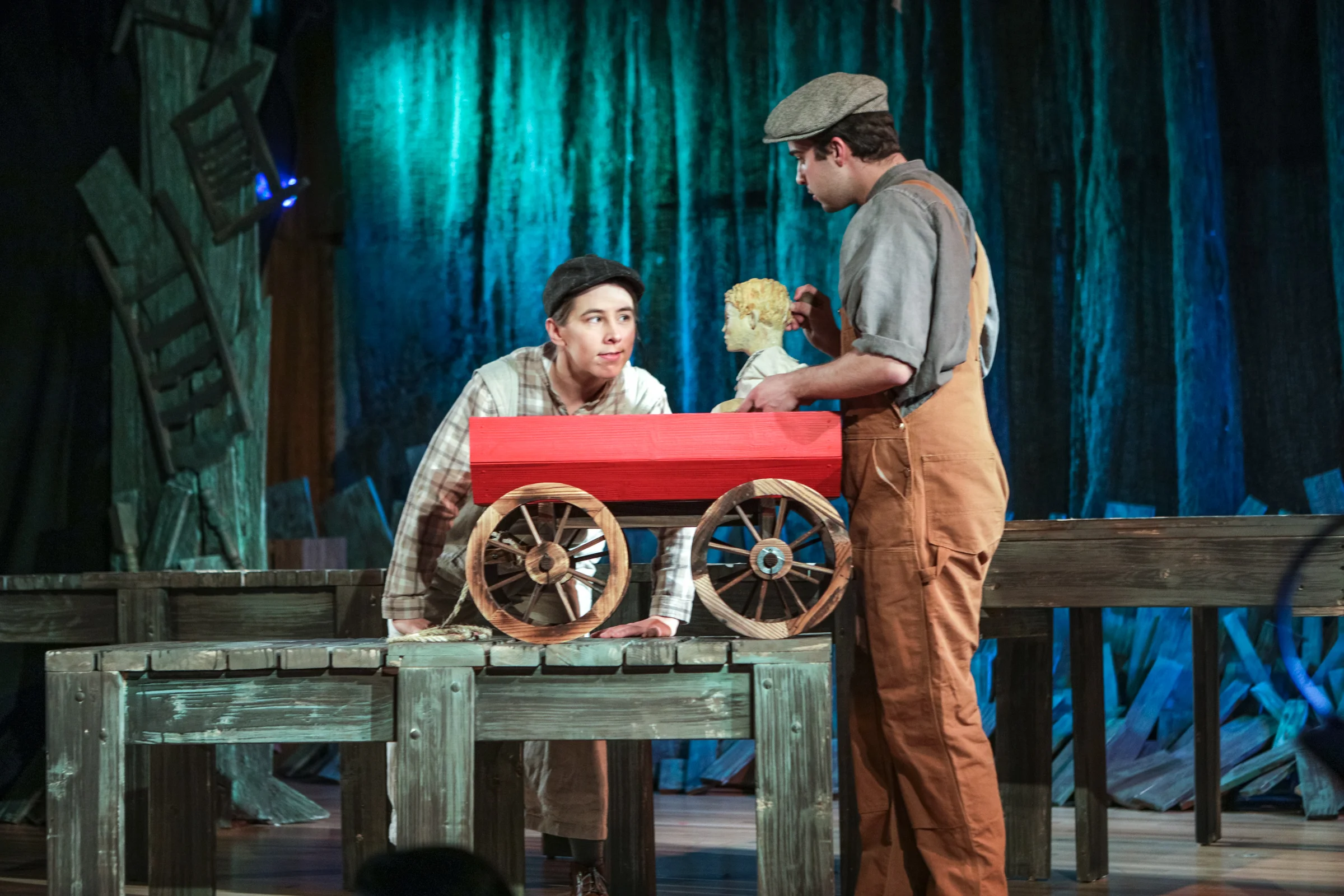 Brother in The Scarlet Ibis , Boston Opera Collaborative 2019 Photo: Dan Busler Photography