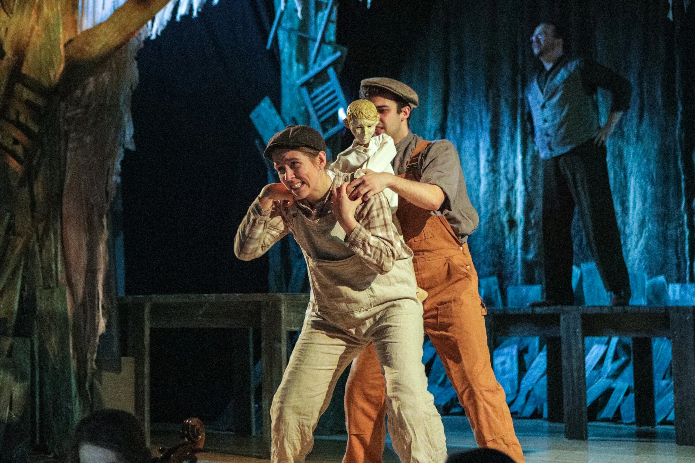 Brother in The Scarlet Ibis , Boston Opera Collaborative 2019 Photo: Dan Busler Photography