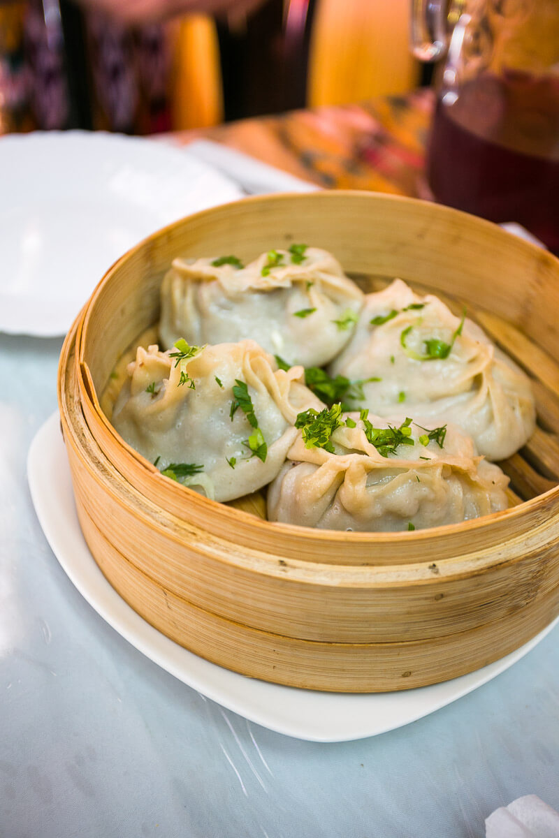   Manty  lamb dumplings are one of the most notorious dishes of the cuisine. 