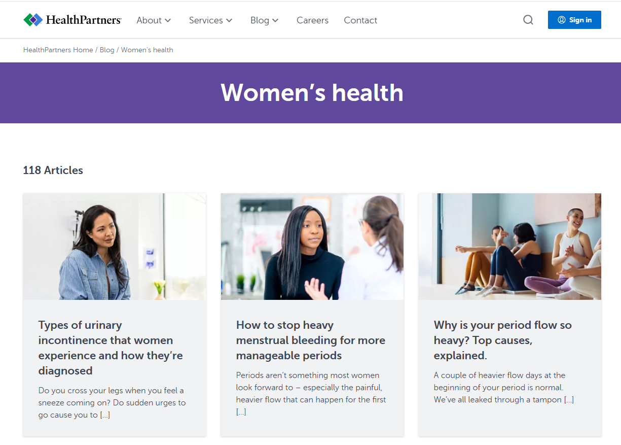 Women’s health