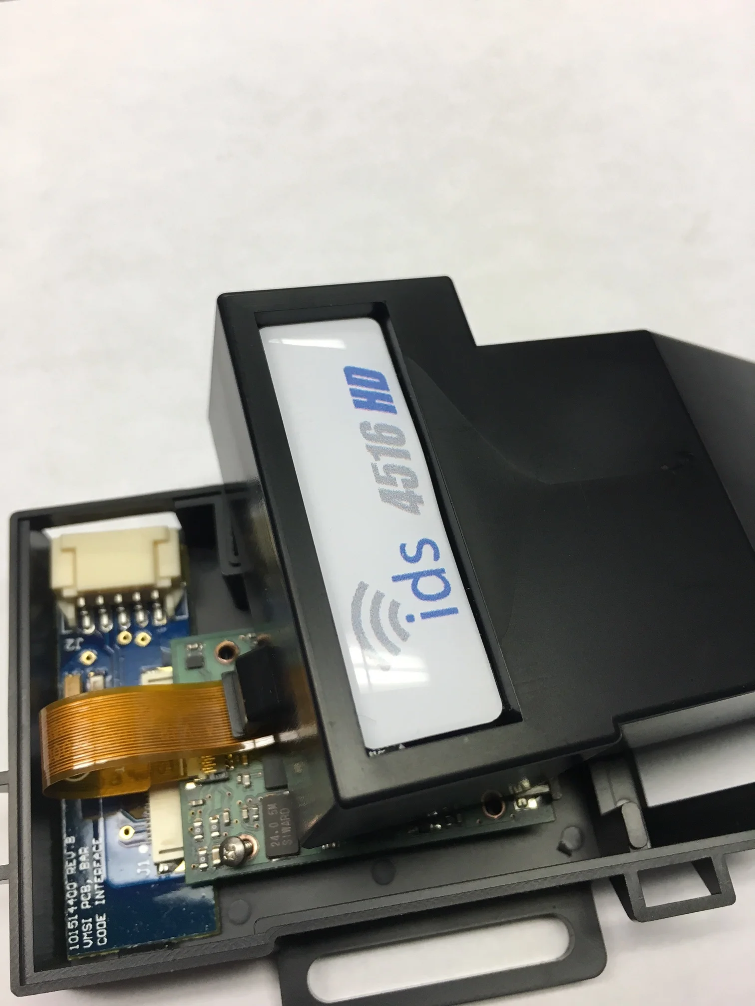 Internal Components of the IDS-4516, High Density, Extreme Near Focus Array, 2D Imager