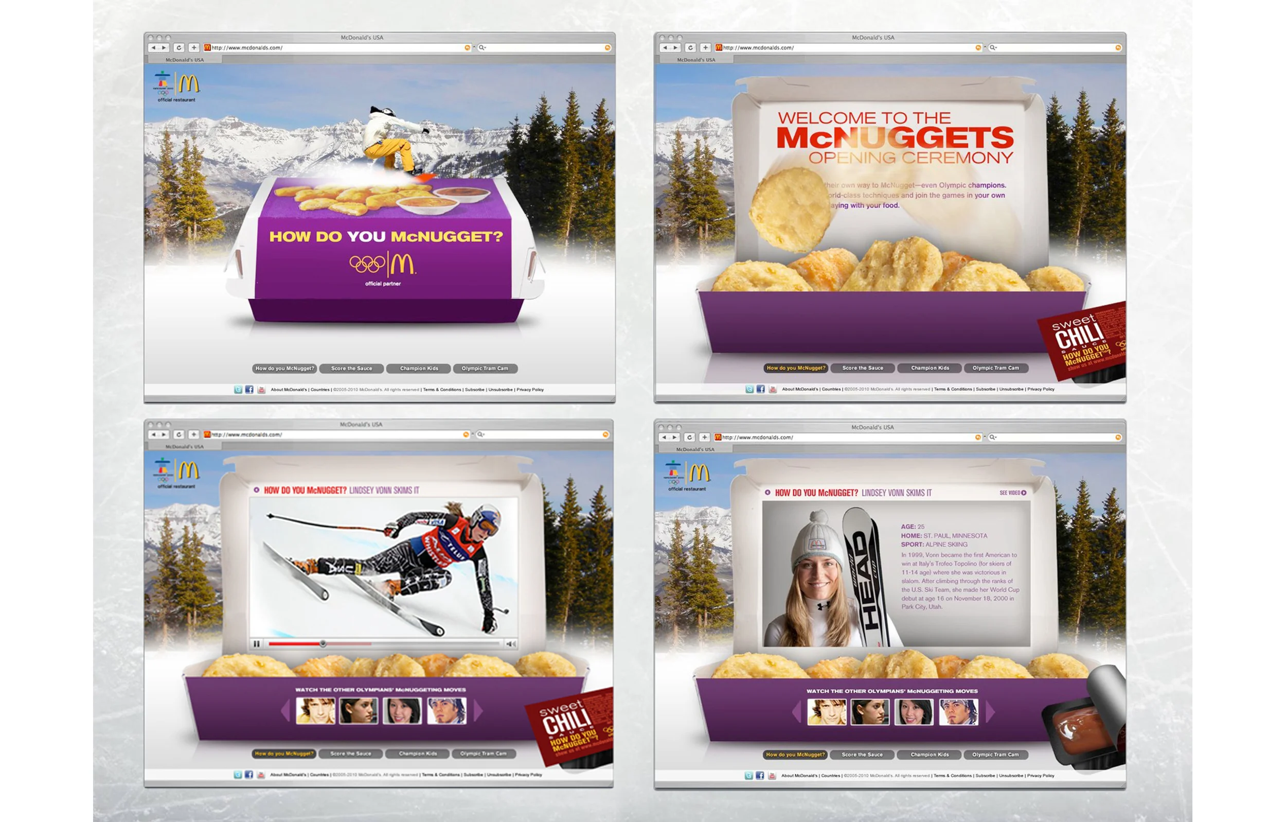 McDonald’s McNuggets Winter Olympics