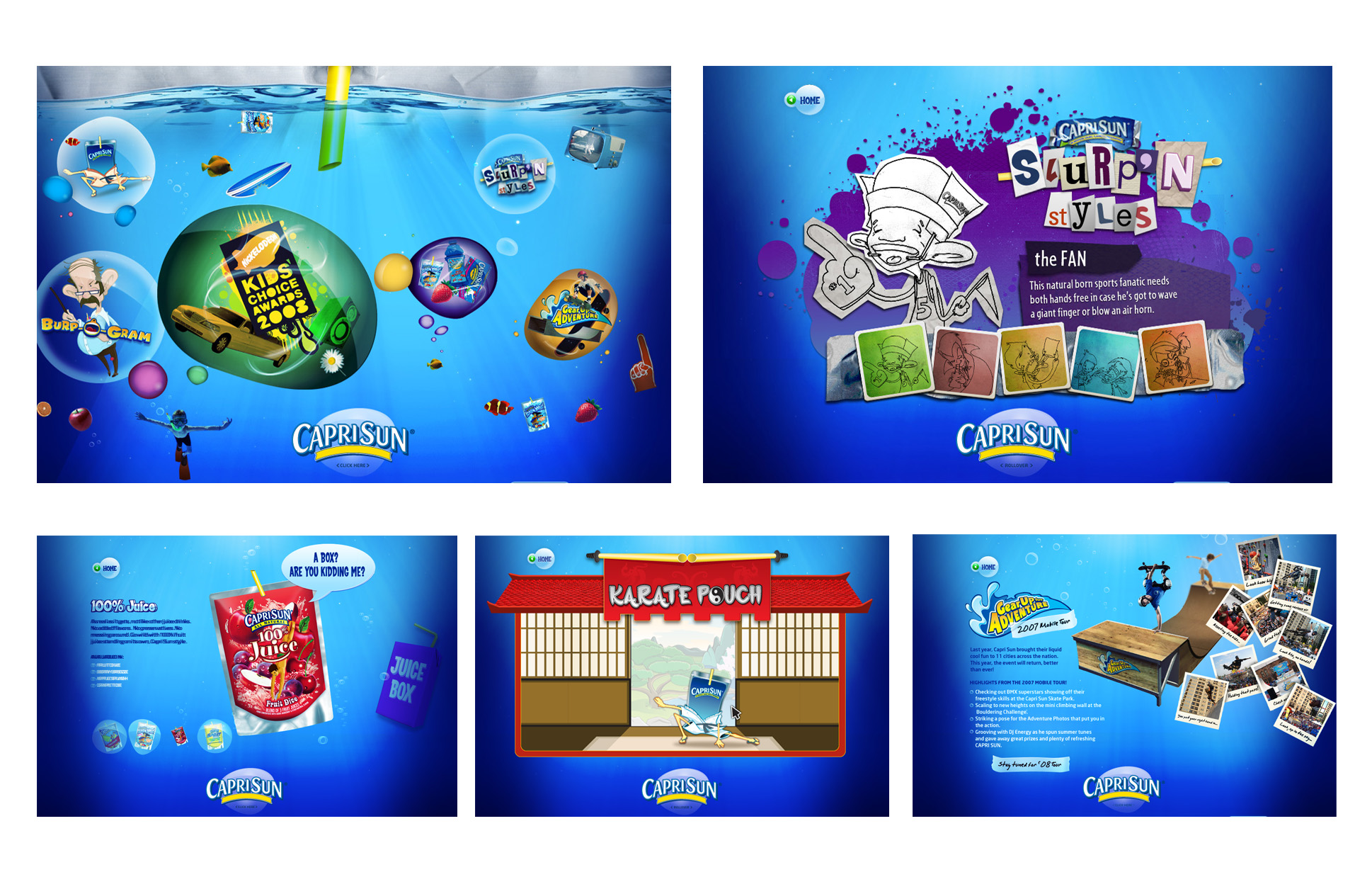 Capri Sun RespectThePouch.com