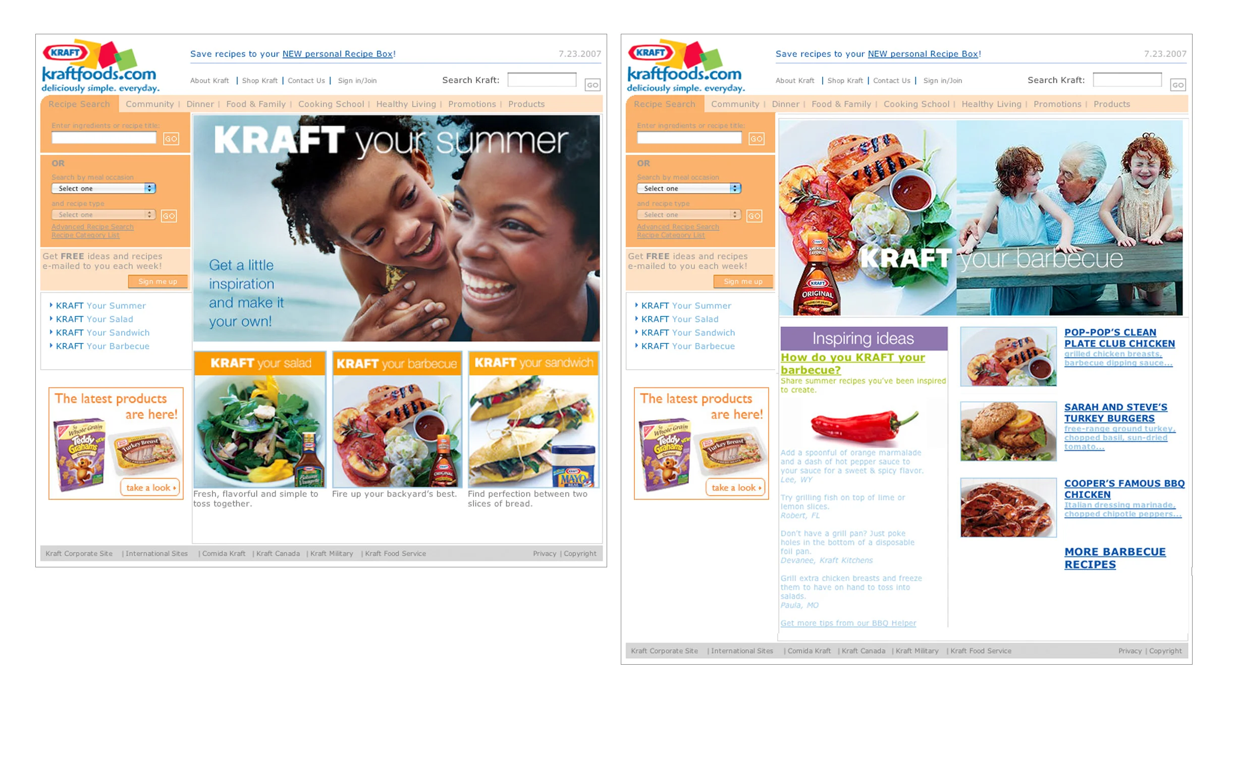 Kraft Foods Kraft Your Summer