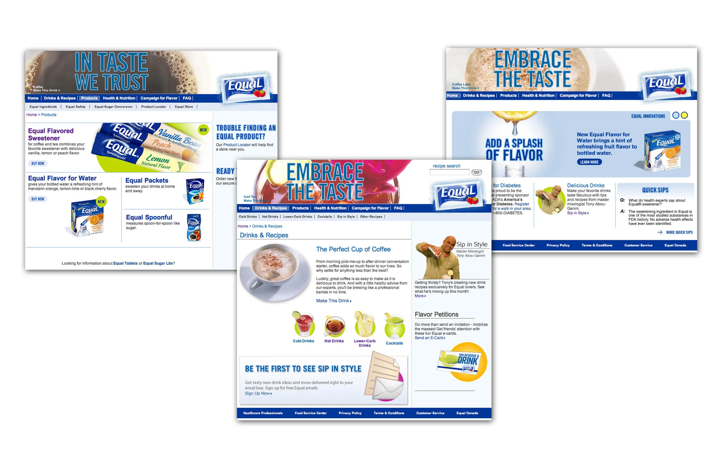Equal Website Redesign
