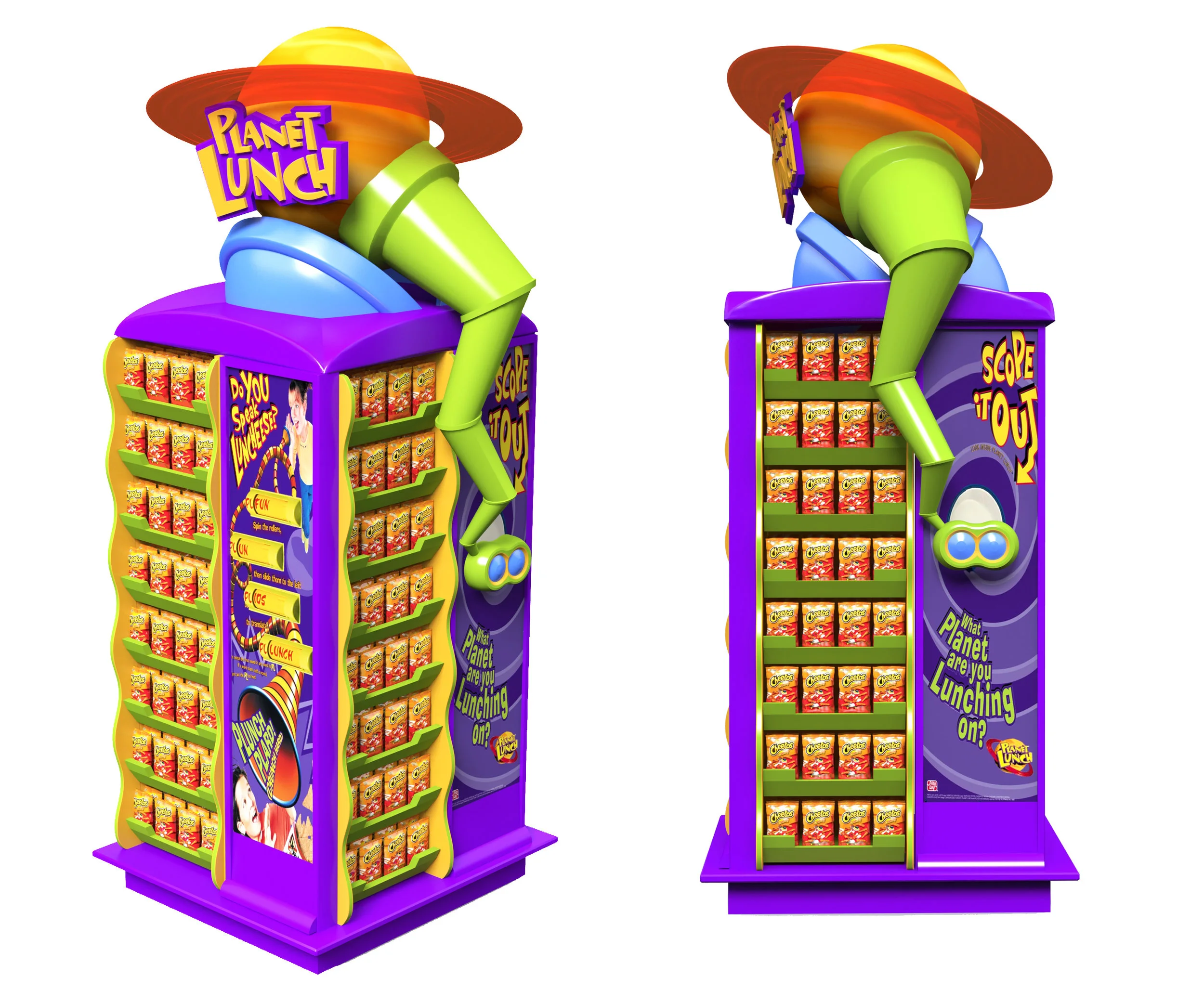 Frito-Lay Planet Lunch Display