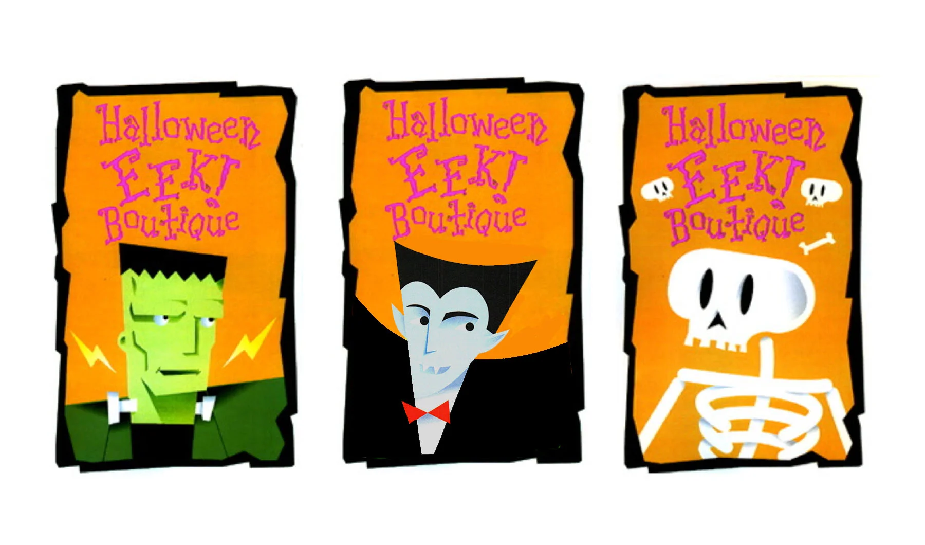 Target Halloween EEK Boutique Characters