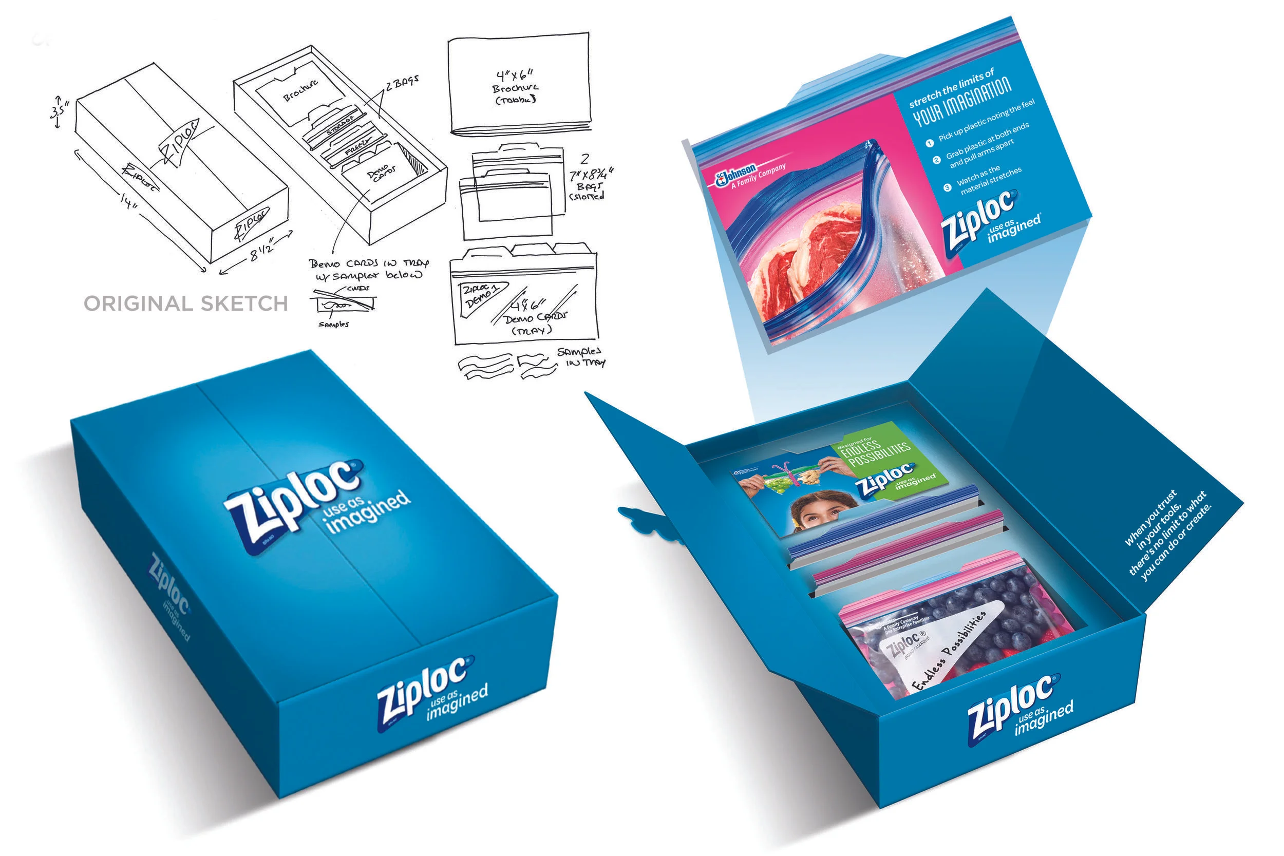 Ziploc Sales Kit