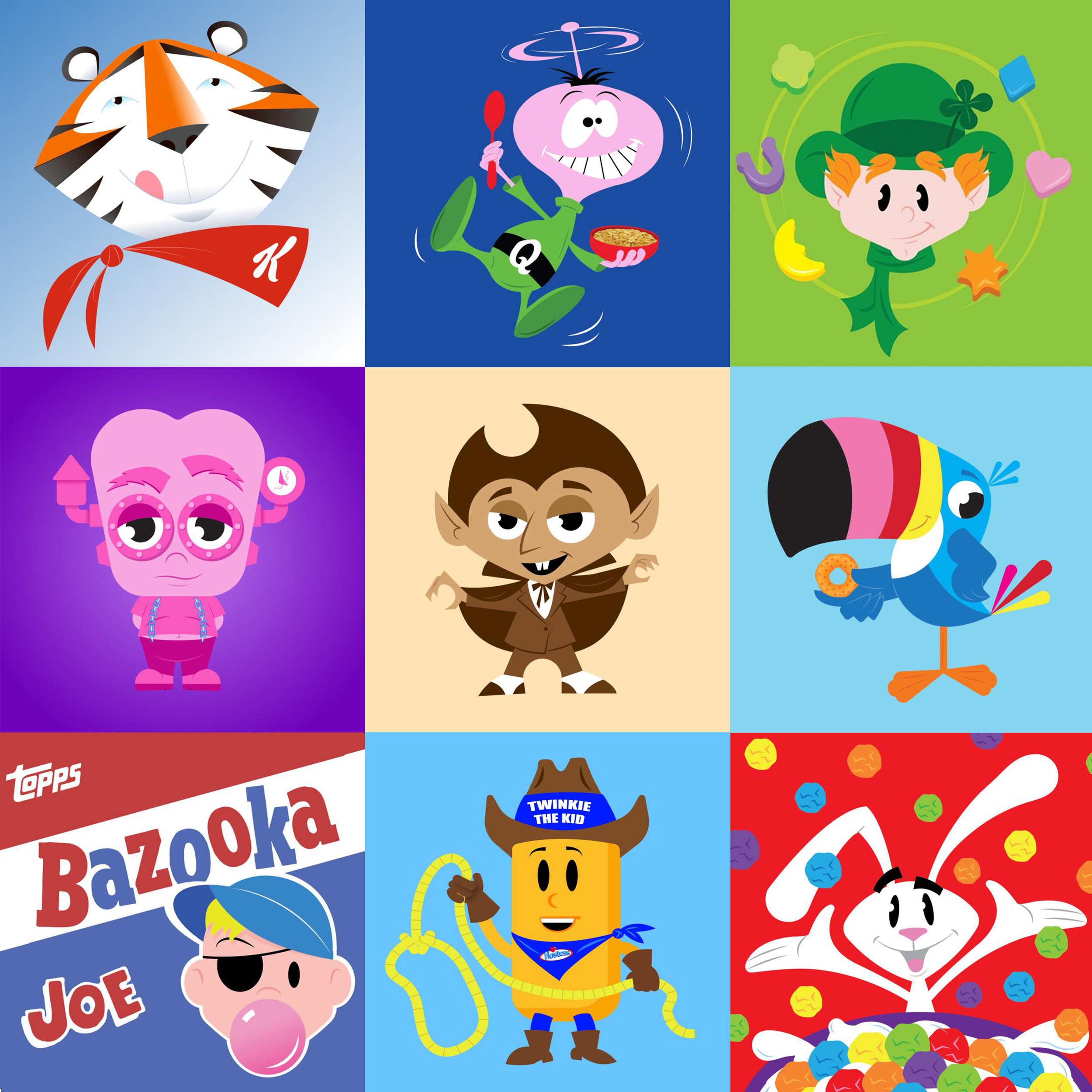 Vector Style Mascots