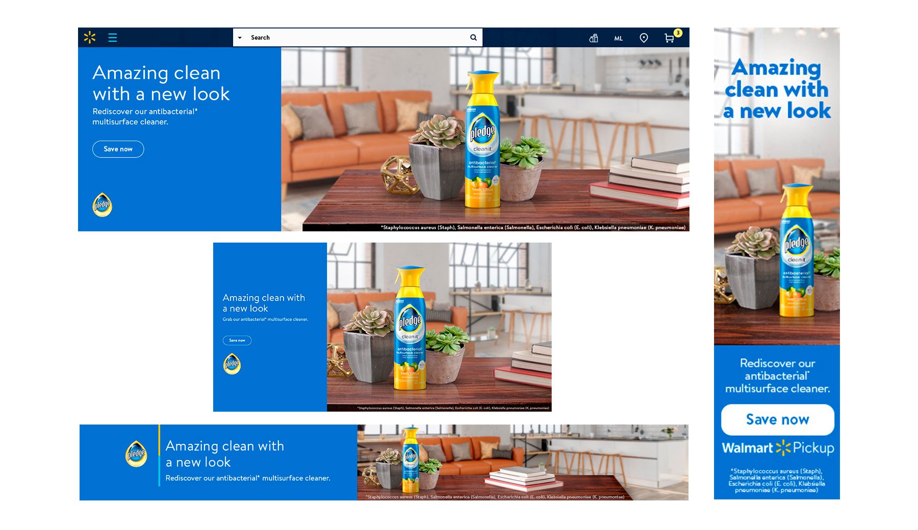 Walmart Pledge Banners