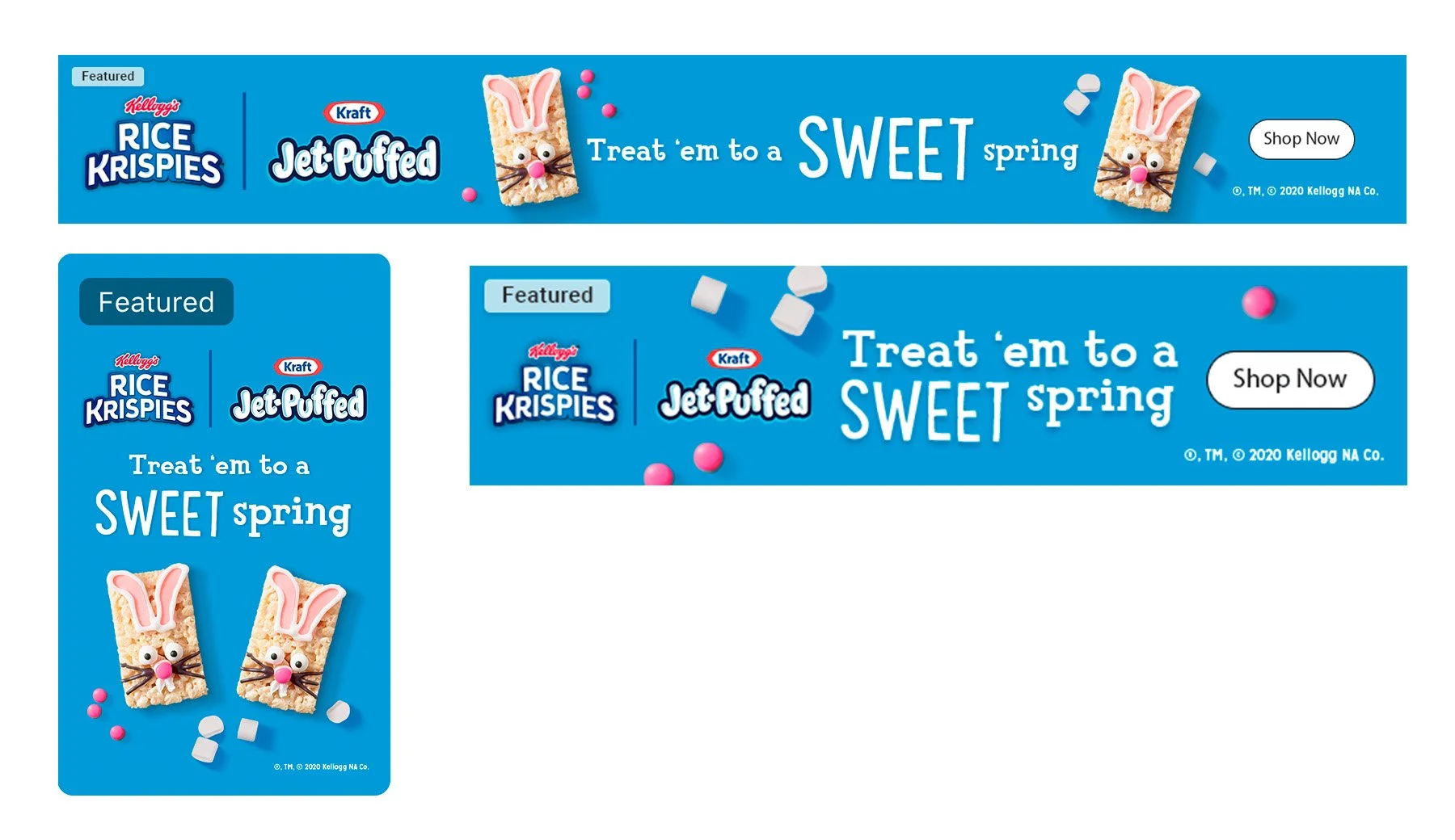 Rice Krispies/Jet Puff Banners