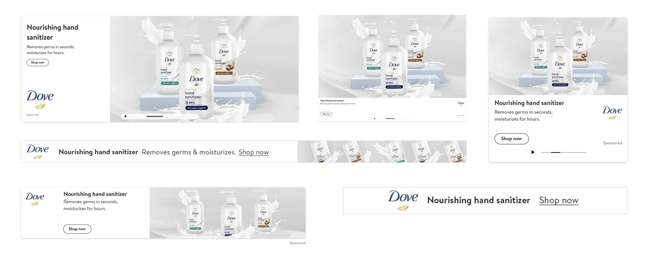 Dove Walmart  Banners