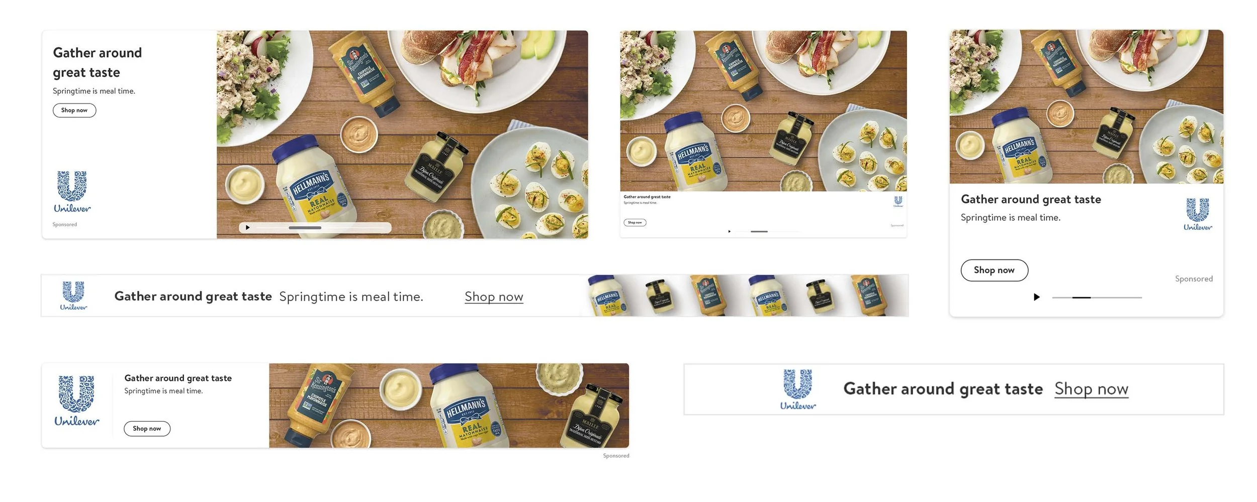 Hellman's  Walmart  Banners