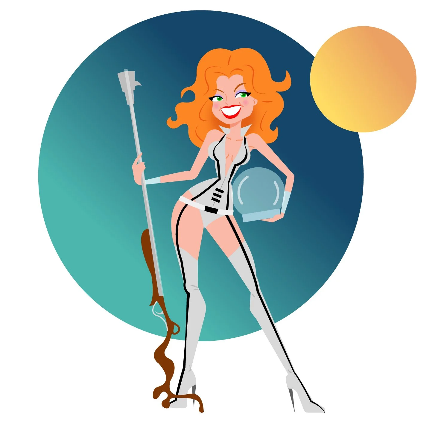Jane Fonda as Barbarella
