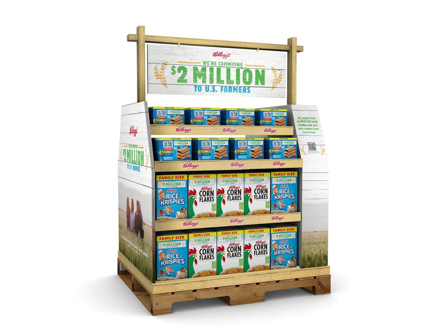 Kelloggs Sustainability Display