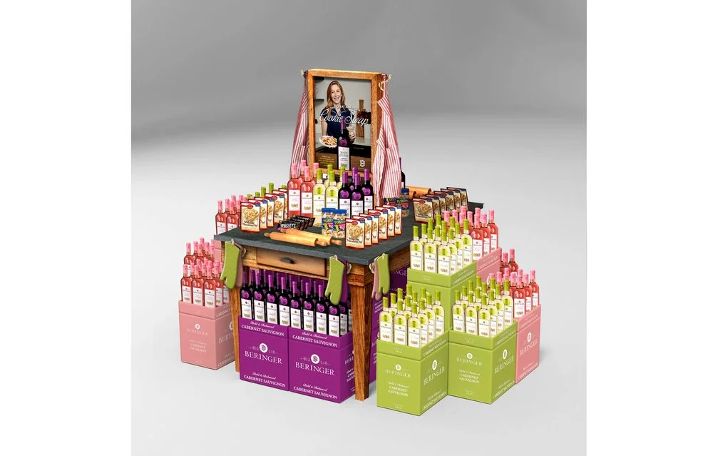 Beringer Wine Baking Display