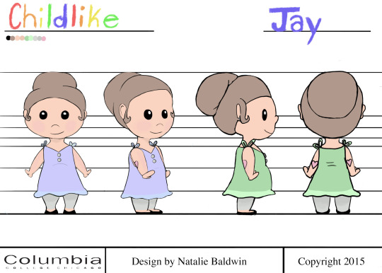 Childlike: Jay Model Sheet 