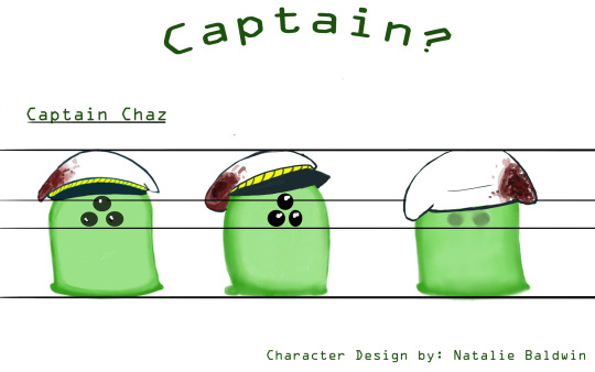 Captain?: Chaz (Alien) Model Sheet 