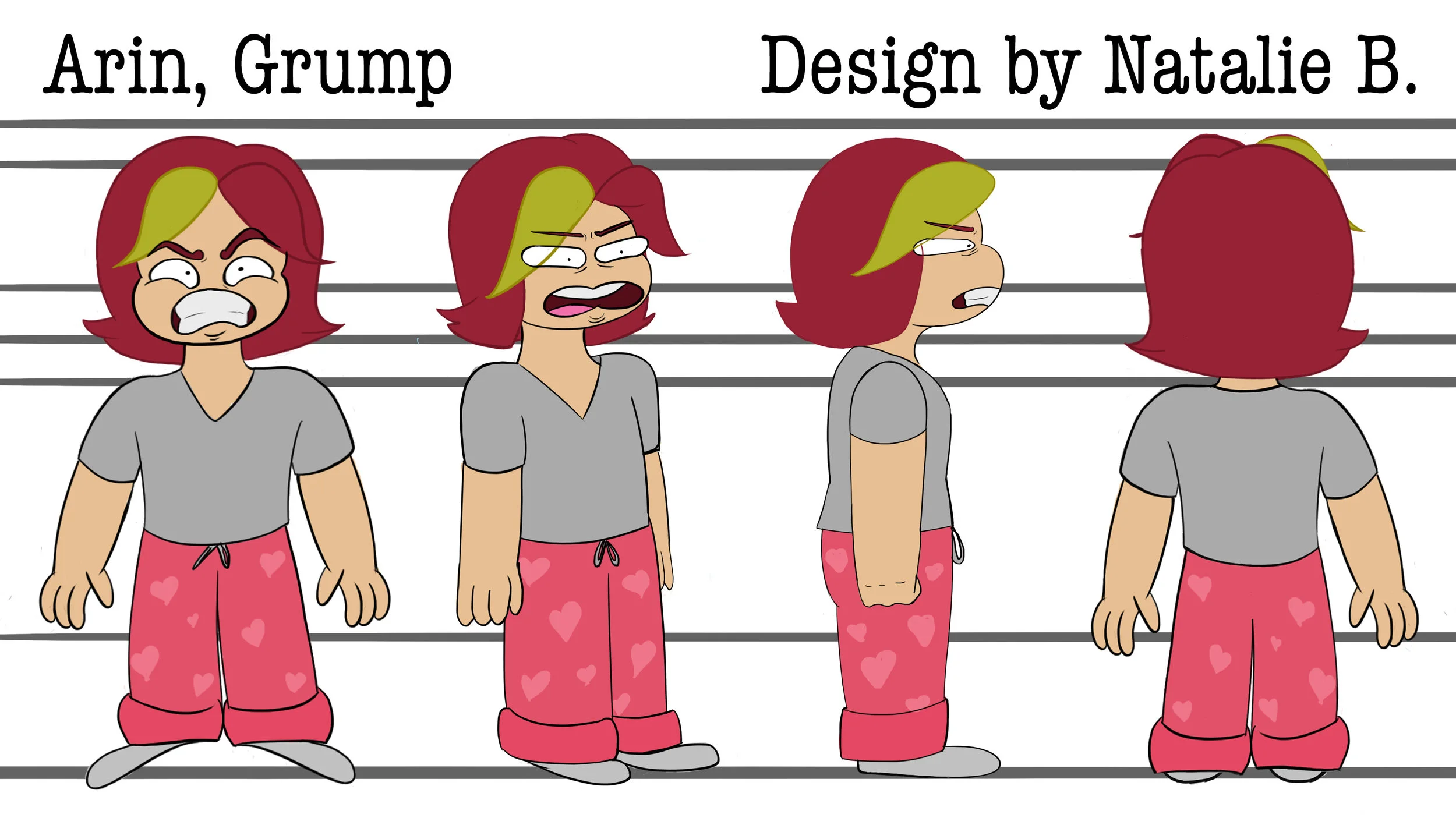 Arin Model Sheet