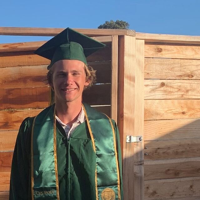 Congratulations to our son Ethan on earning his Bachelor&rsquo;s Degree in Civil Engineering from Cal Poly SLO...We are so proud of him!

#family #proudparents #graduation #calpoly #engineering #classof2020