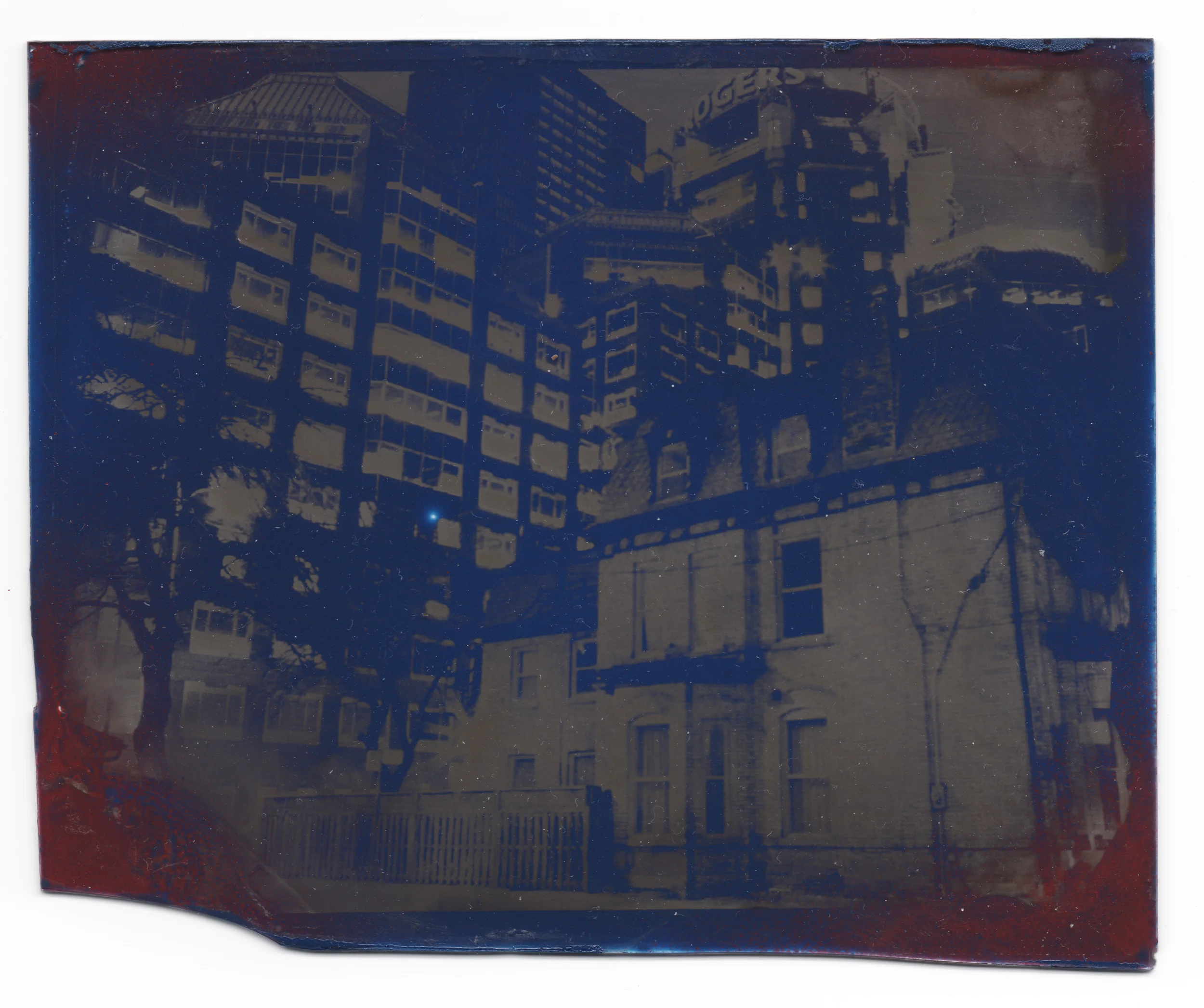Rogers Building in Collodion