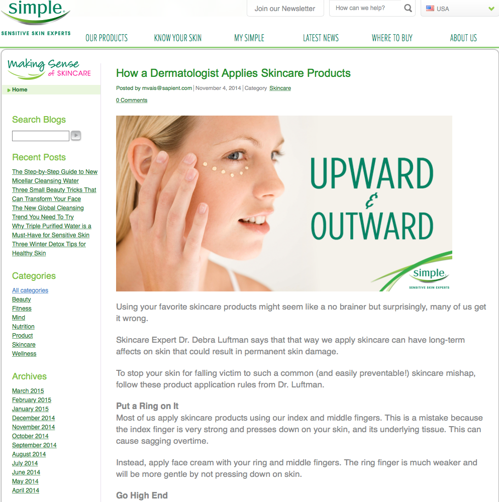 Simple Skincare Blog