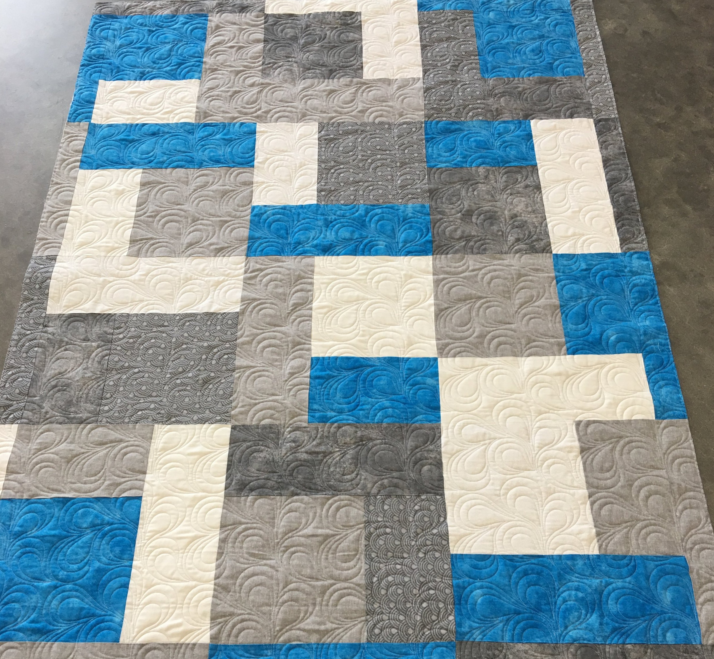 Quilting Design: Honeydrop