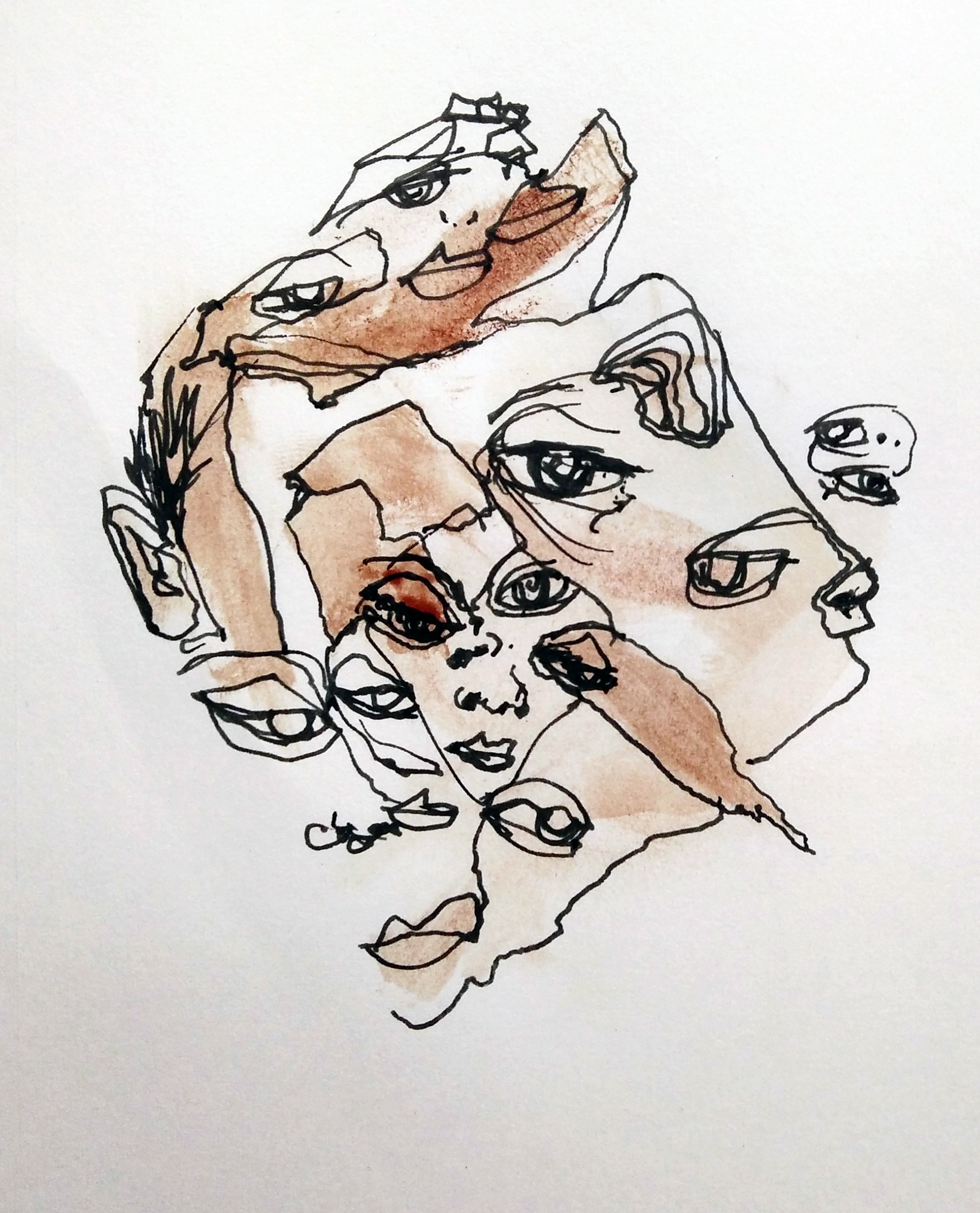 untitled (faces)