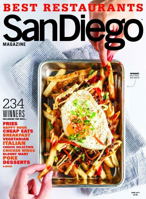 San Diego Magazine Best Restaurant Winner