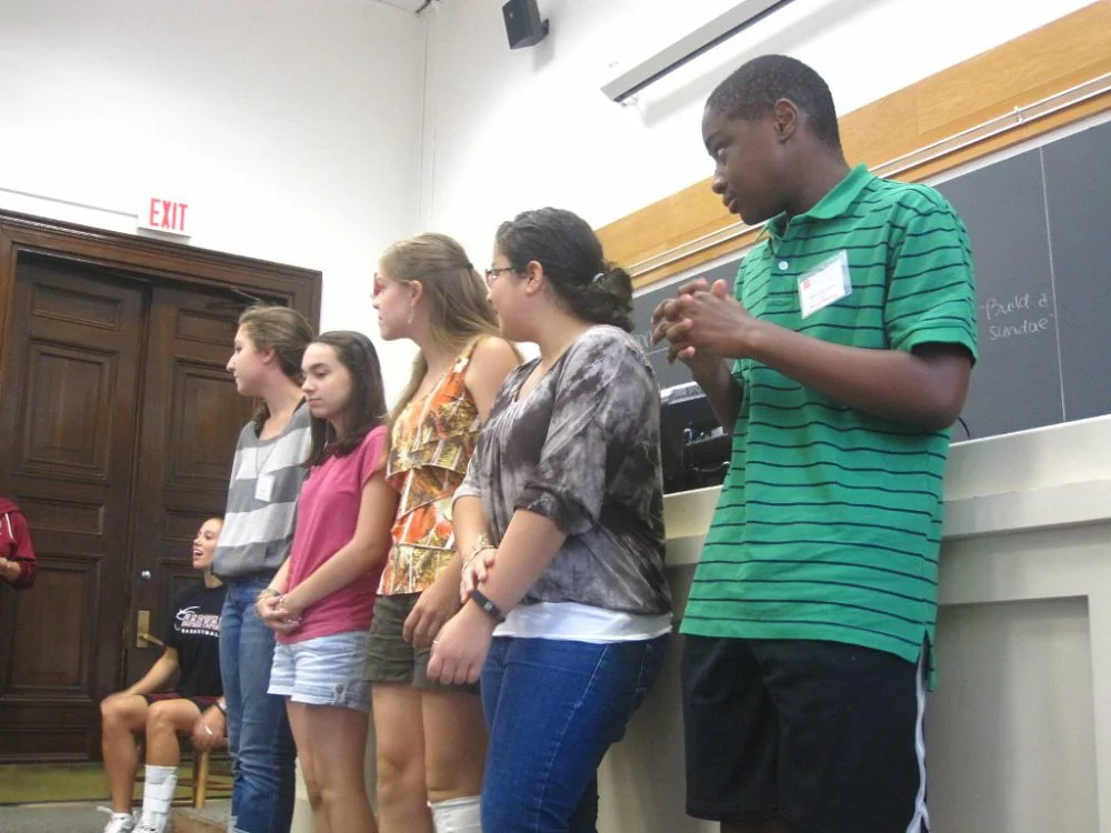 Students Present Project Ideas to the Group