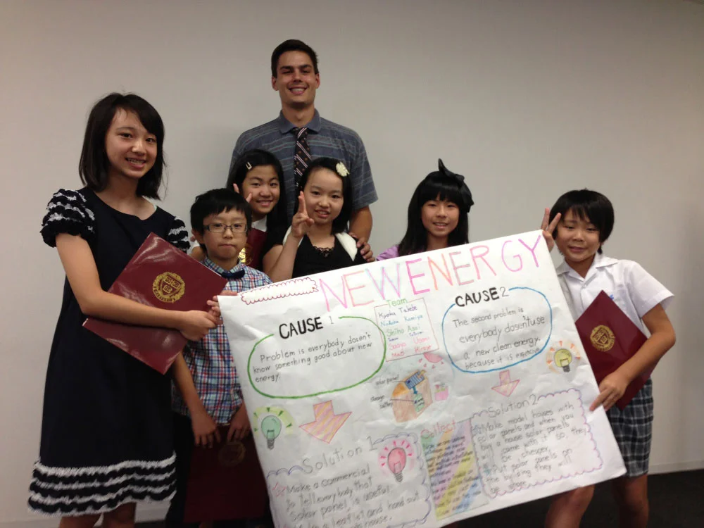 Charlie's Artistically Talented Group was Interested in Clean Energy