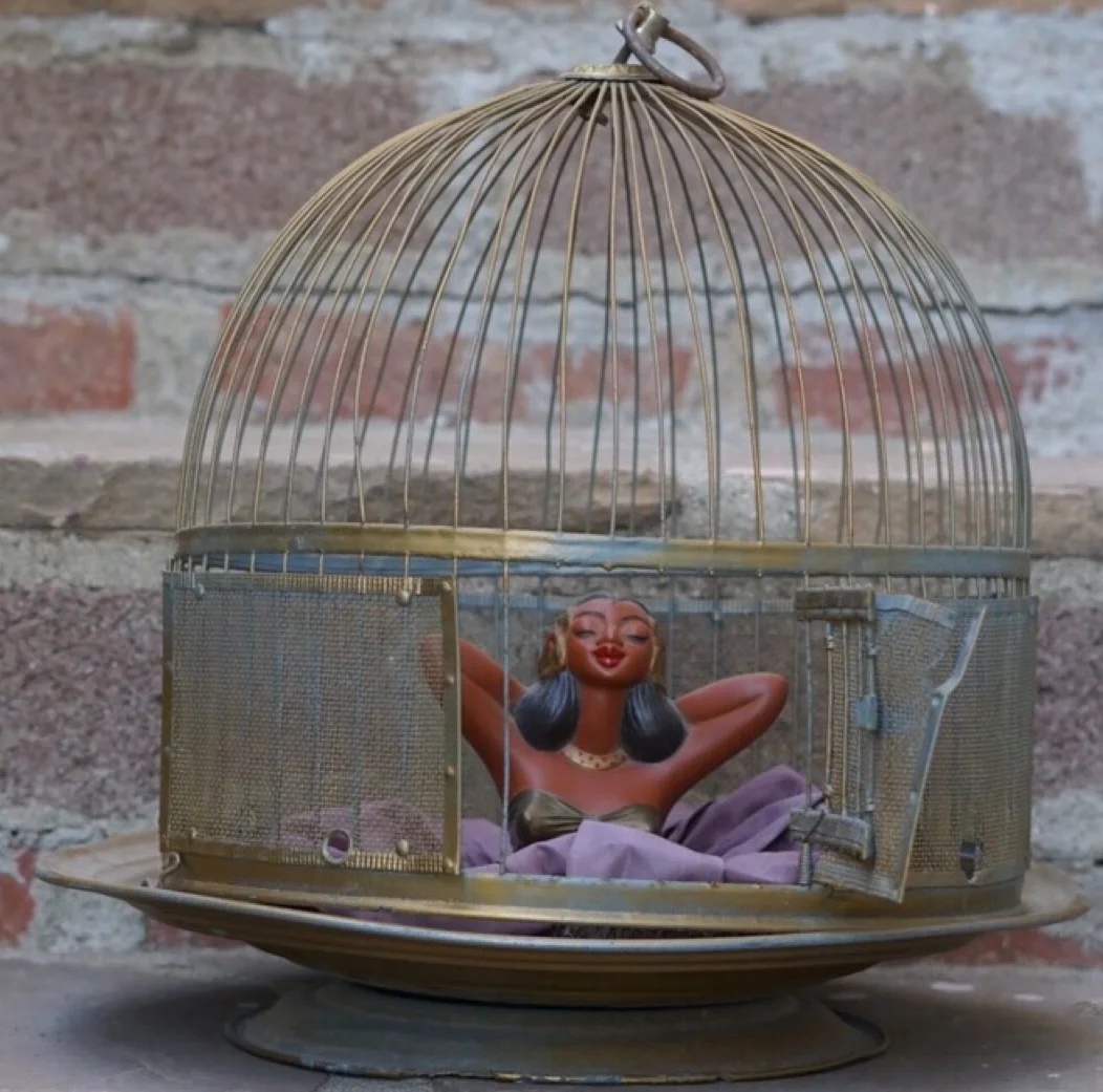 Still caged?