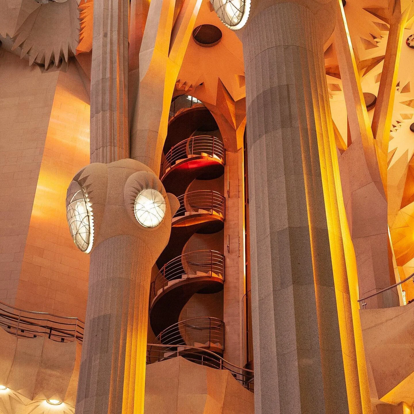 Sagrada Familia / One of the most beautiful &amp; inspiring buildings I&rsquo;ve ever seen / Photo taken 1.15.2020
.
.
.
#gaudiarchitecture #gaud&iacute; #barcelonaspain